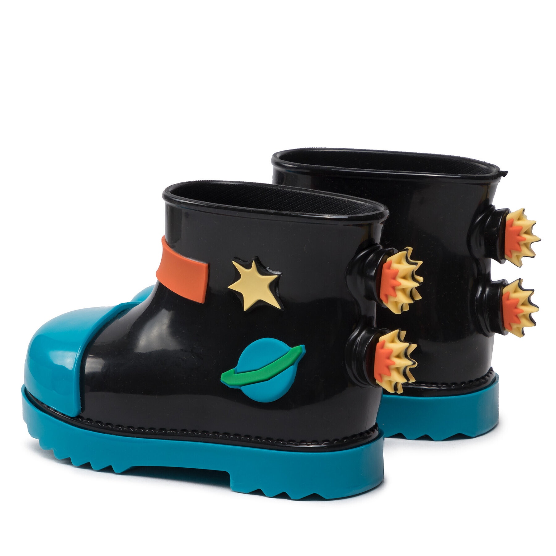 Melissa Holínky Mini Rain Boot + Fabula 33676 Černá - Pepit.cz