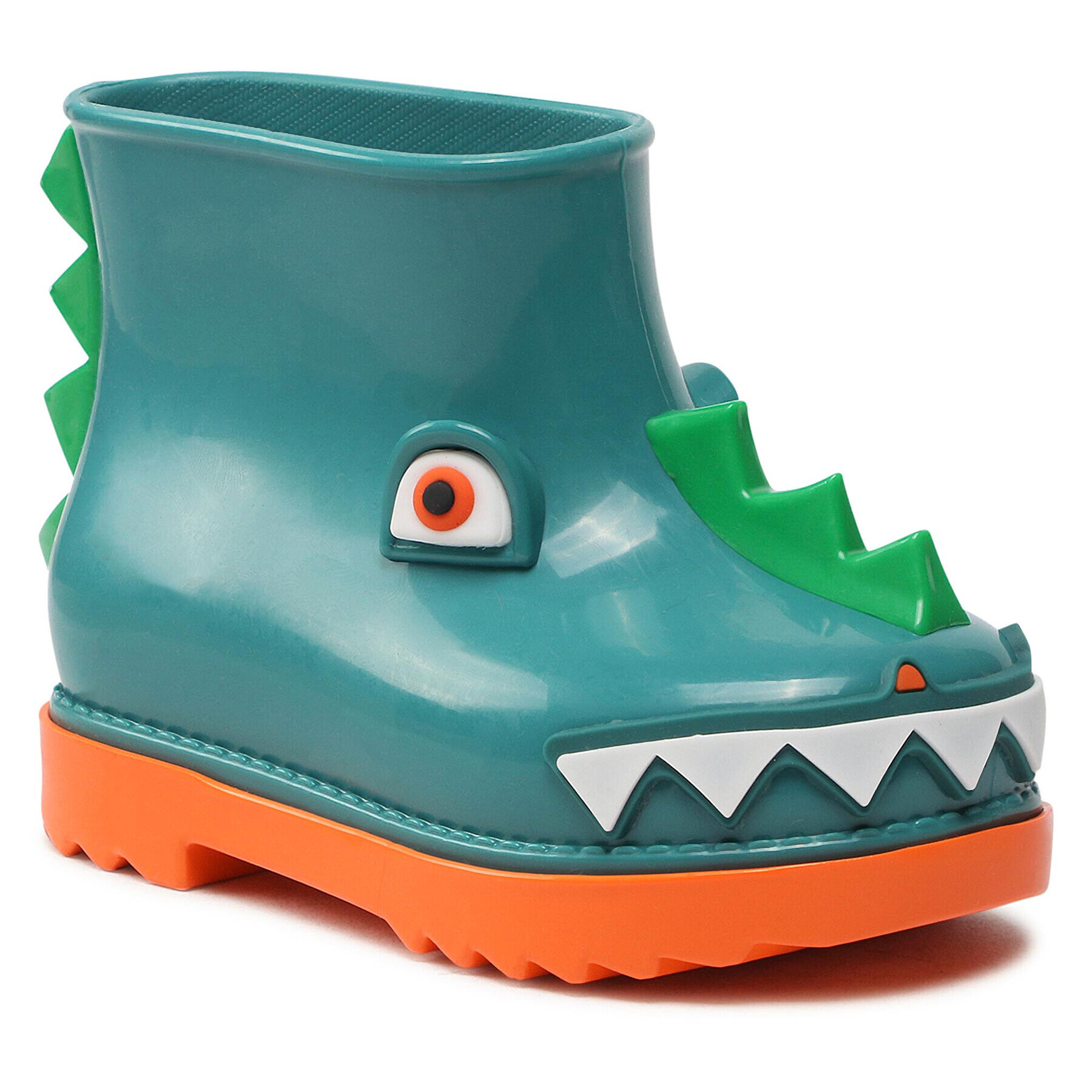 Melissa Holínky Mini Rain Boot + Fabula 33676 Zelená - Pepit.cz