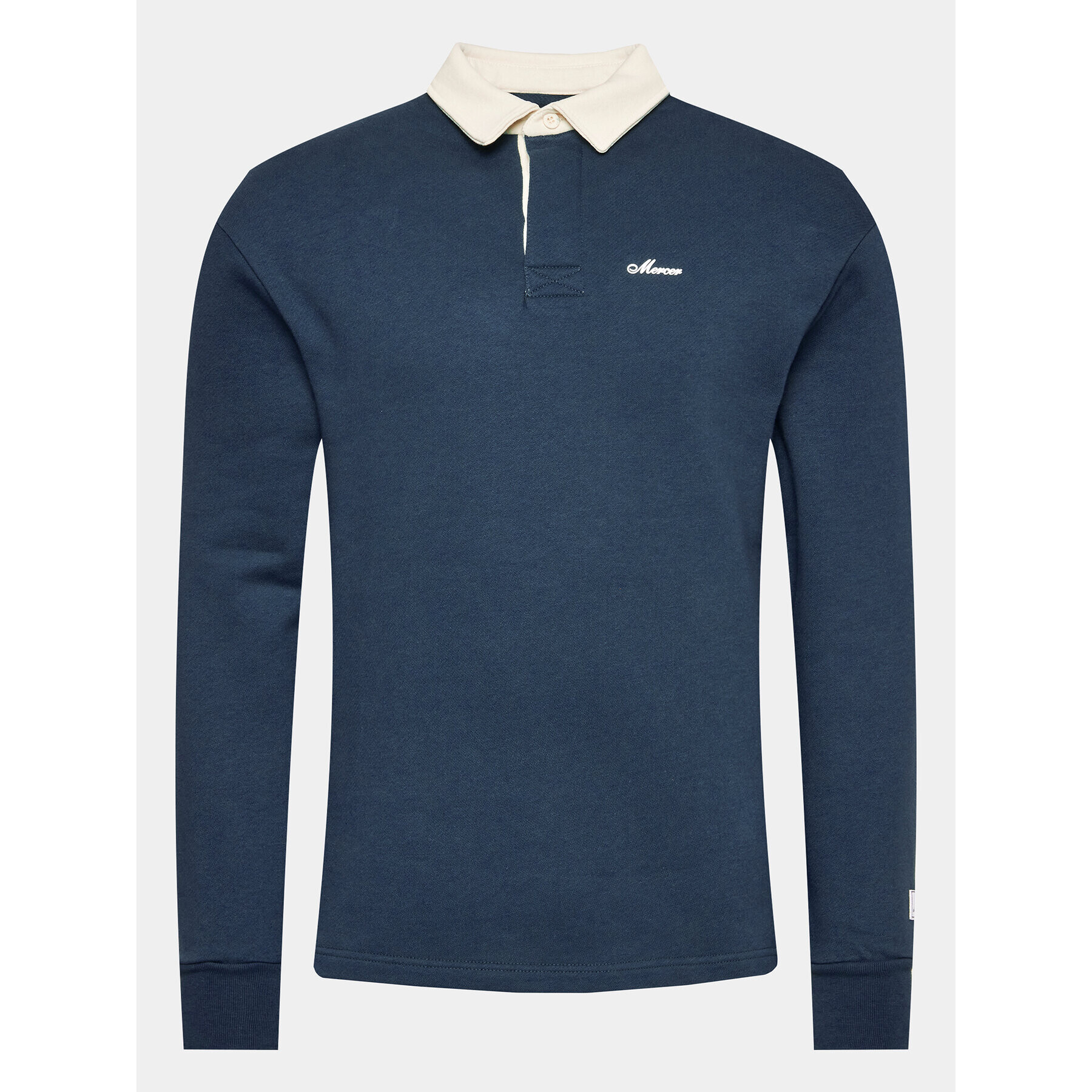 Mercer Amsterdam Polokošile Unisex The Rugby MEAP231022 Tmavomodrá Regular Fit - Pepit.cz