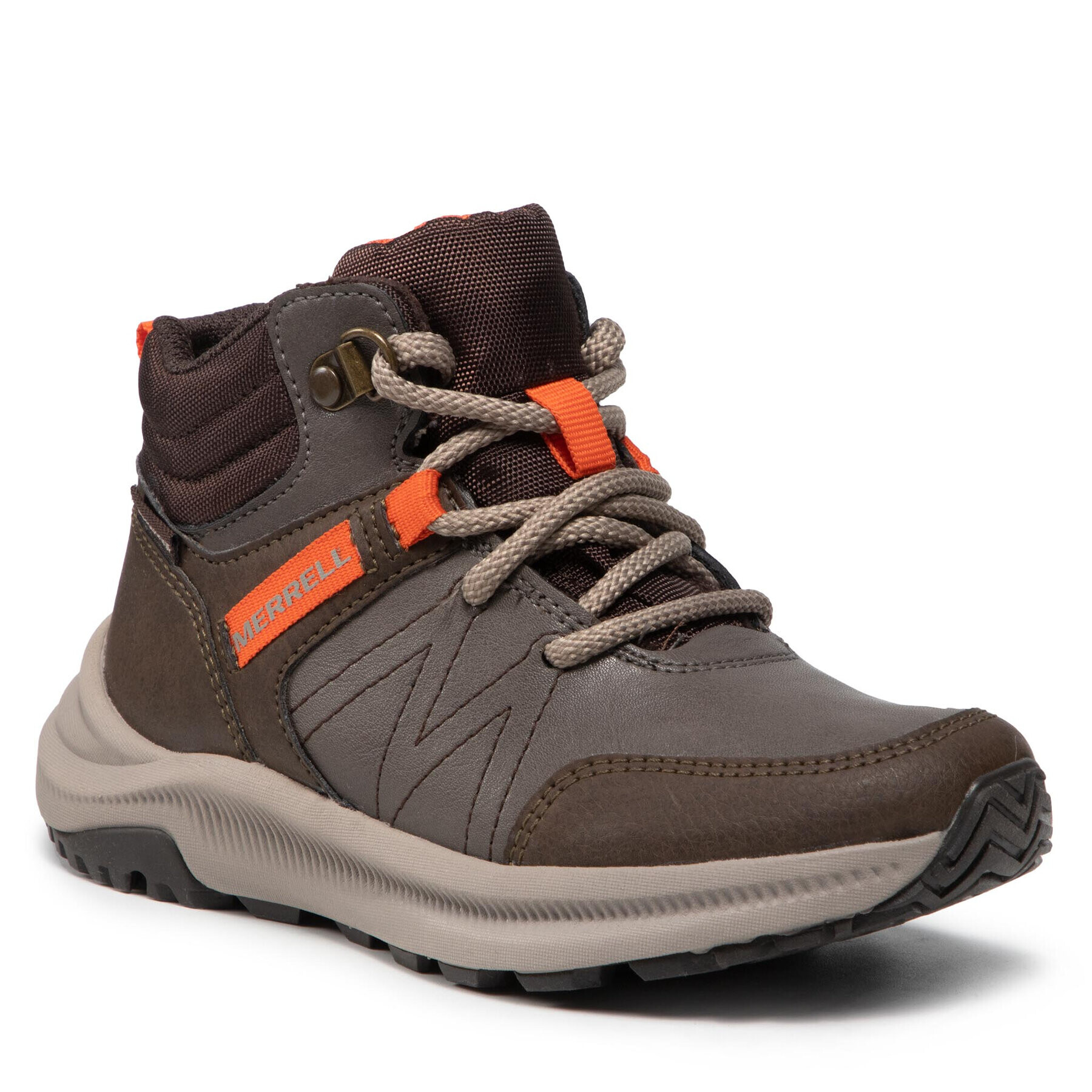 Merrell Trekingová obuv Greylock Wtrpf MK265044 Hnědá - Pepit.cz