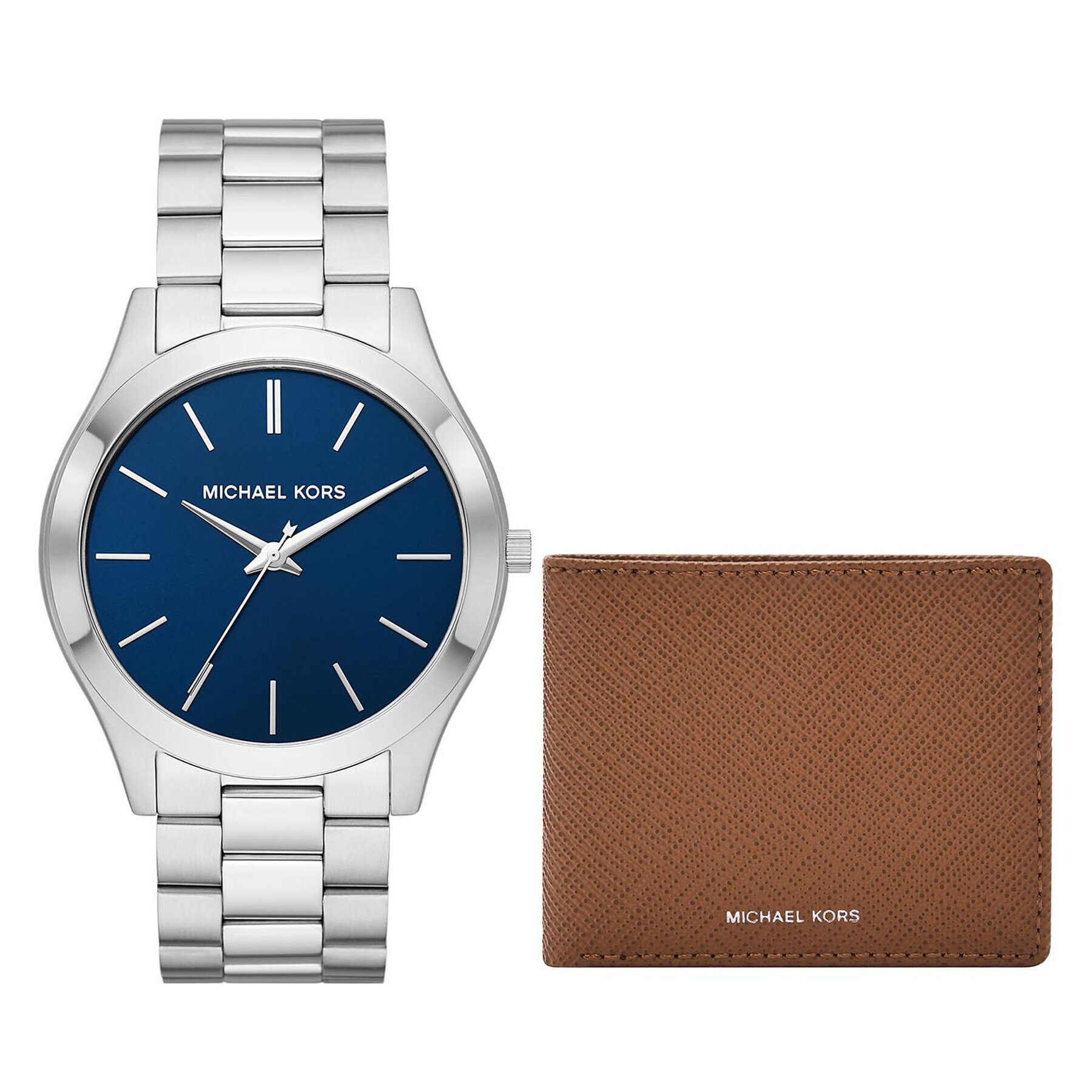 Michael Kors Dárková sada Slim Runway Gent MK1060SET Stříbrná - Pepit.cz