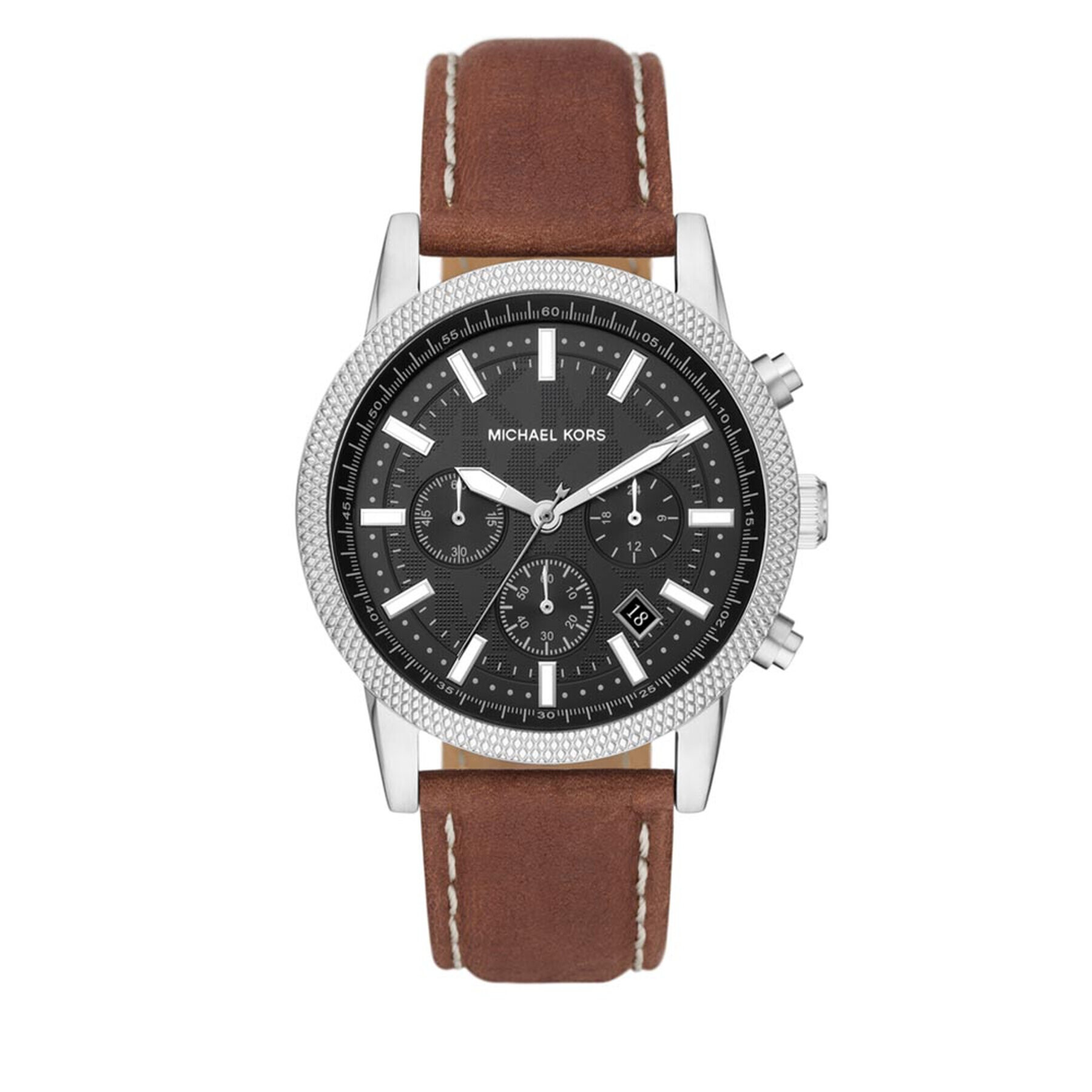 Michael Kors Hodinky Hutton Chrono MK8955 Hnědá - Pepit.cz