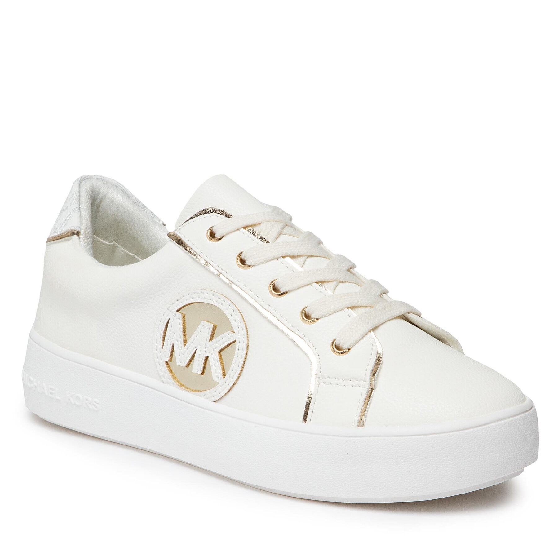 MICHAEL KORS KIDS Sneakersy Jordana Poppy MK100451 Bílá - Pepit.cz