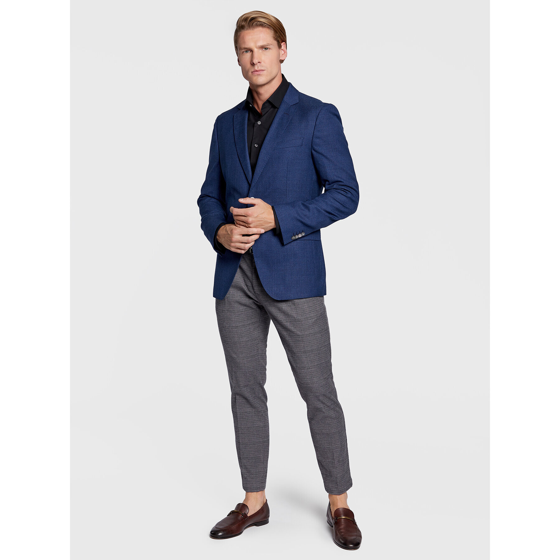 Michael Kors Košile MD0MD90425 Černá Slim Fit - Pepit.cz