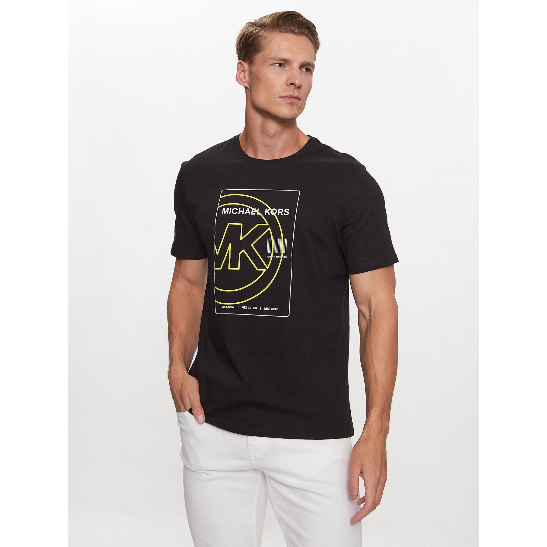 Michael Kors T-Shirt 6F36G30091 Černá Regular Fit - Pepit.cz