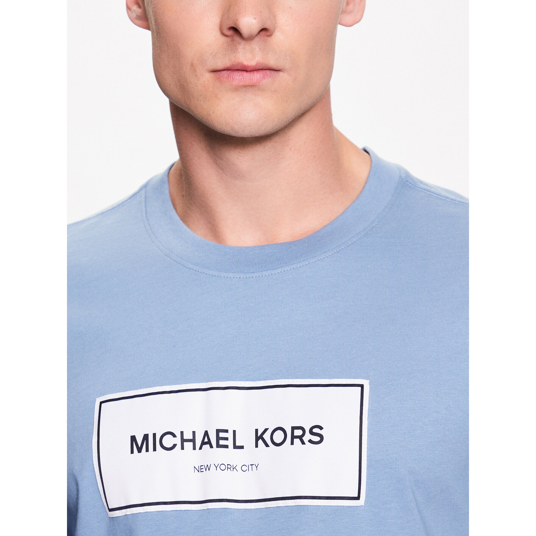 Michael Kors T-Shirt CR351C01V2 Modrá Oversize - Pepit.cz