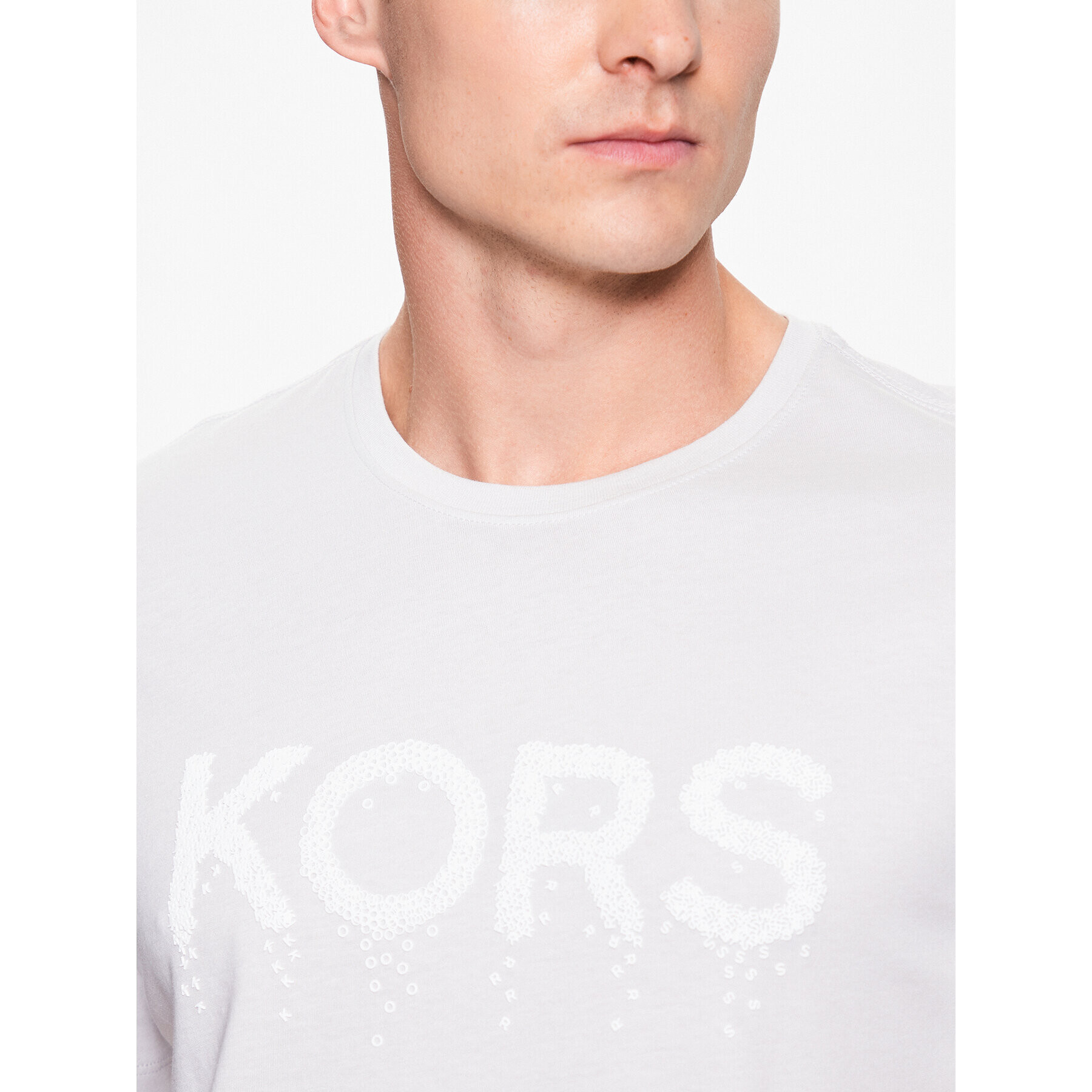 Michael Kors T-Shirt CS351IGFV4 Šedá Regular Fit - Pepit.cz