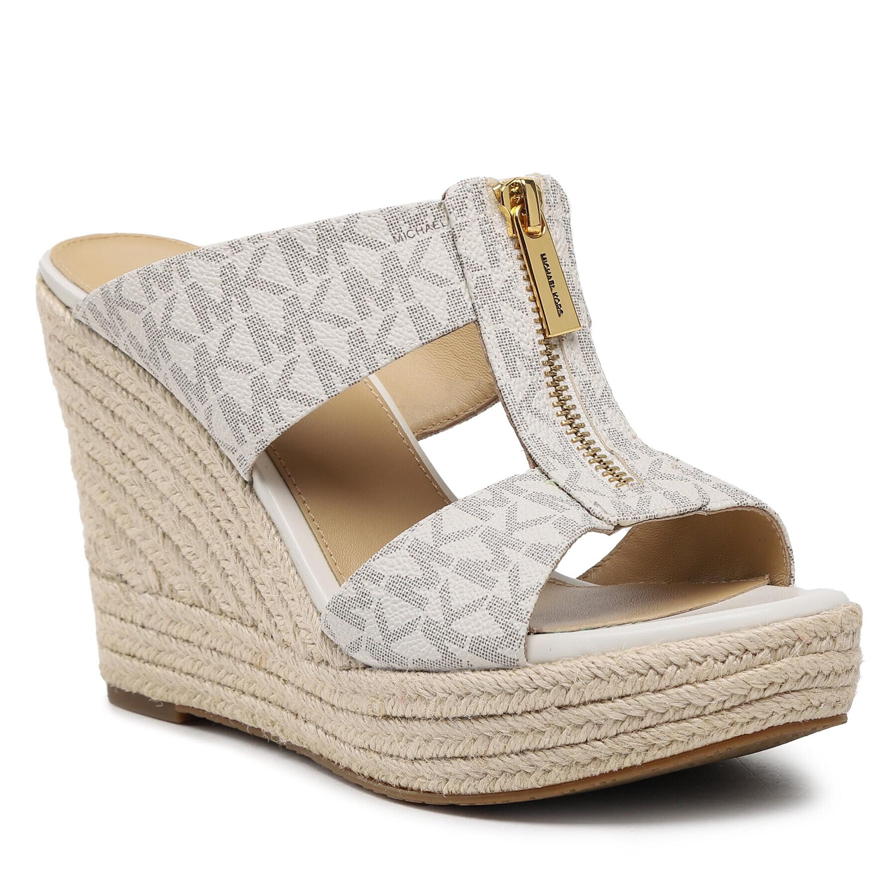 MICHAEL Michael Kors Espadrilky Bradley Mule 40S3BYMS1B Écru - Pepit.cz