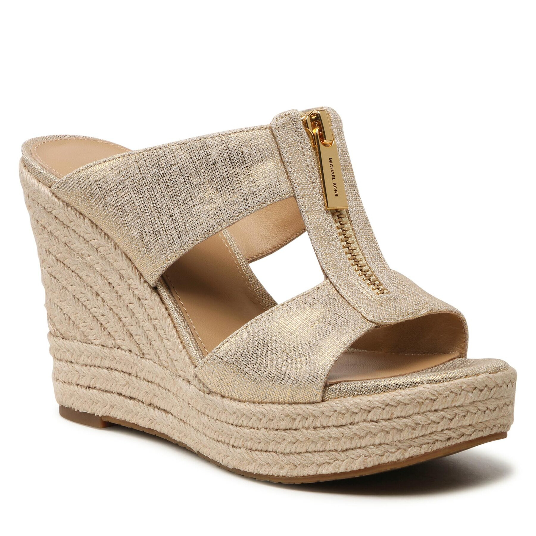 MICHAEL Michael Kors Espadrilky Bradley Mule 40S3BYMS2D Zlatá - Pepit.cz