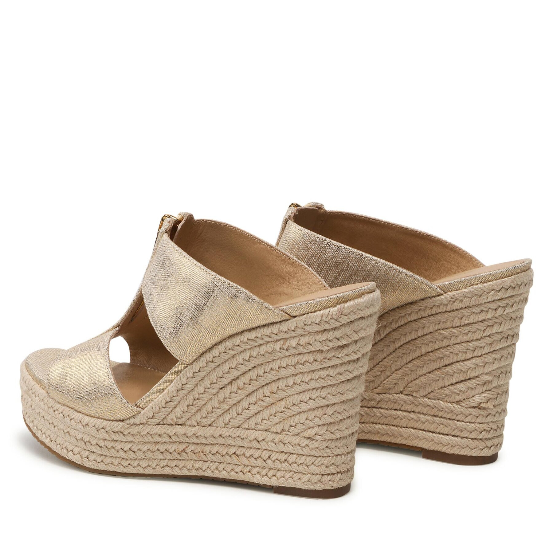 MICHAEL Michael Kors Espadrilky Bradley Mule 40S3BYMS2D Zlatá - Pepit.cz