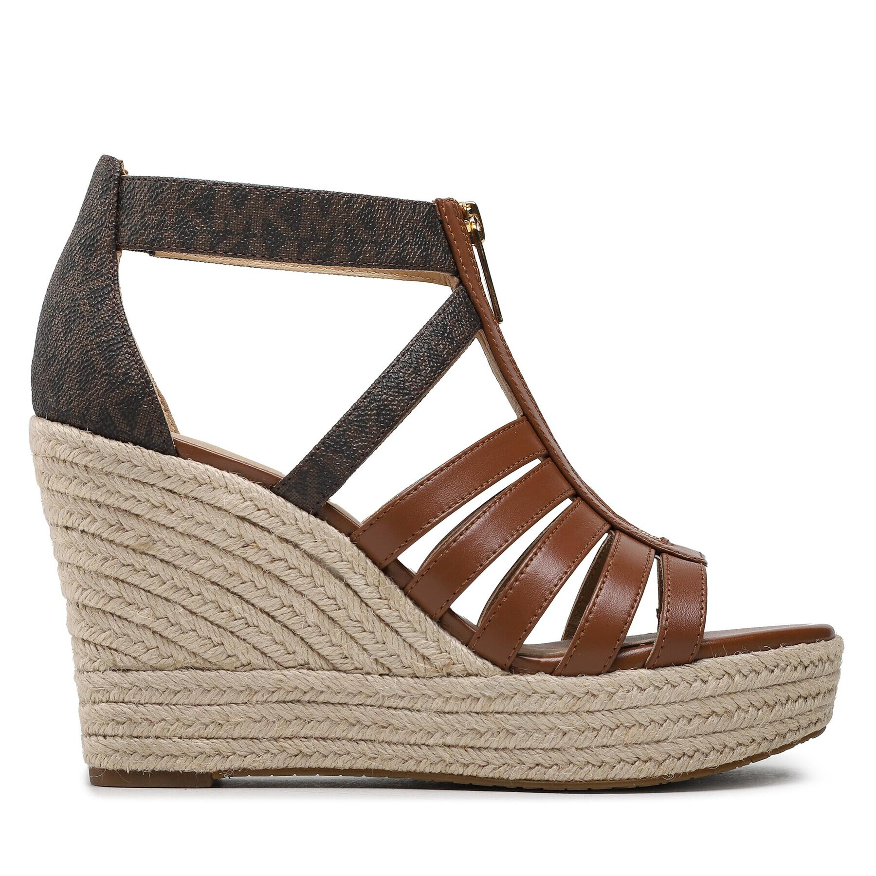 MICHAEL Michael Kors Espadrilky Bradley Wedge 40S3BYMS2B Hnědá - Pepit.cz