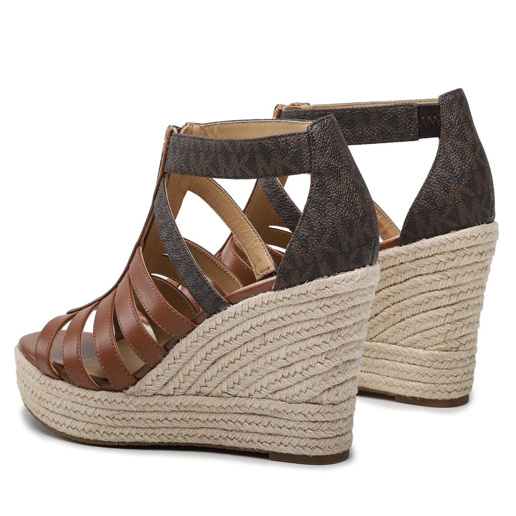 MICHAEL Michael Kors Espadrilky Bradley Wedge 40S3BYMS2B Hnědá - Pepit.cz