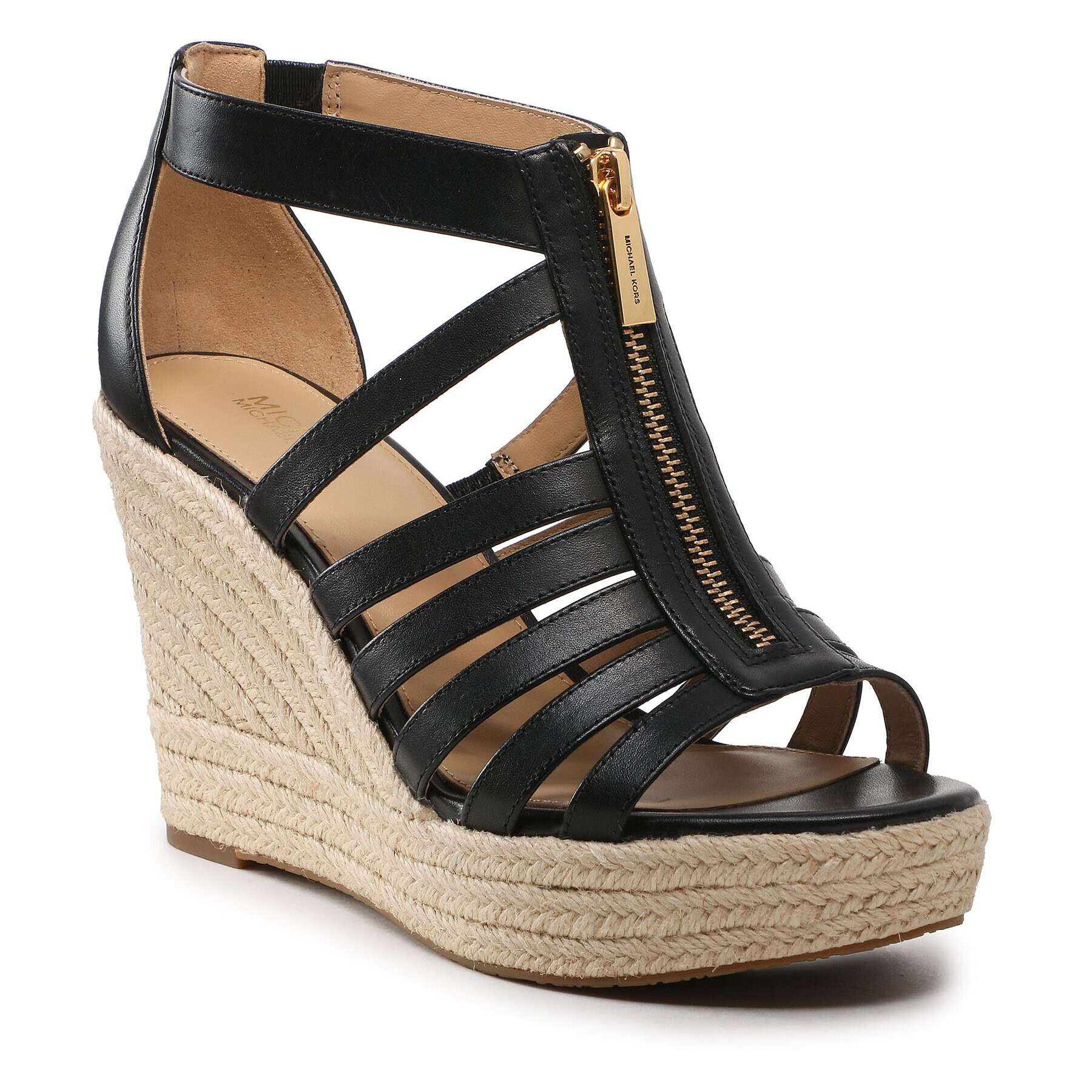 MICHAEL Michael Kors Espadrilky Bradley Wedge 40S3BYMS2L Černá - Pepit.cz