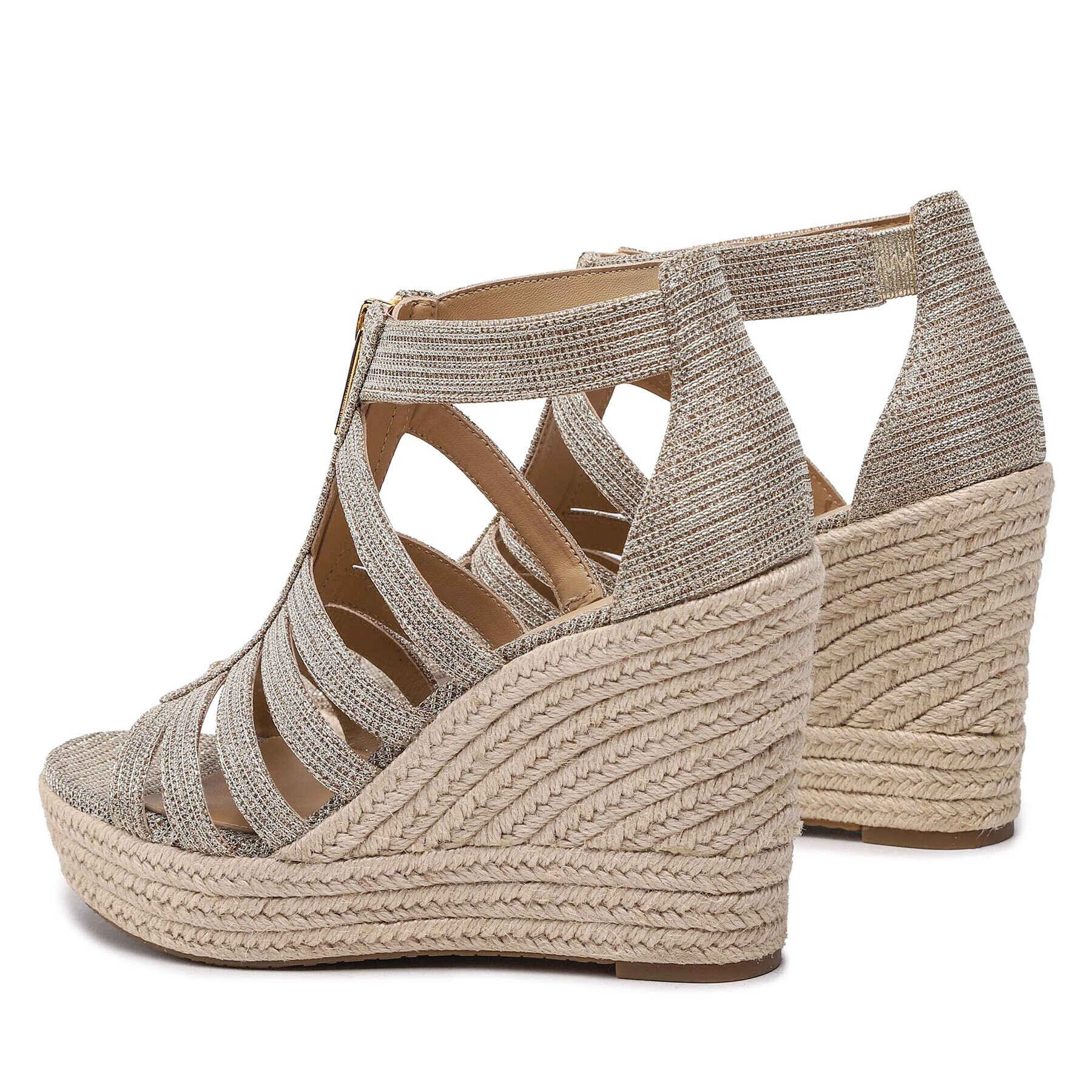 MICHAEL Michael Kors Espadrilky Bradley Wedge 40S3BYMS3D Zlatá - Pepit.cz