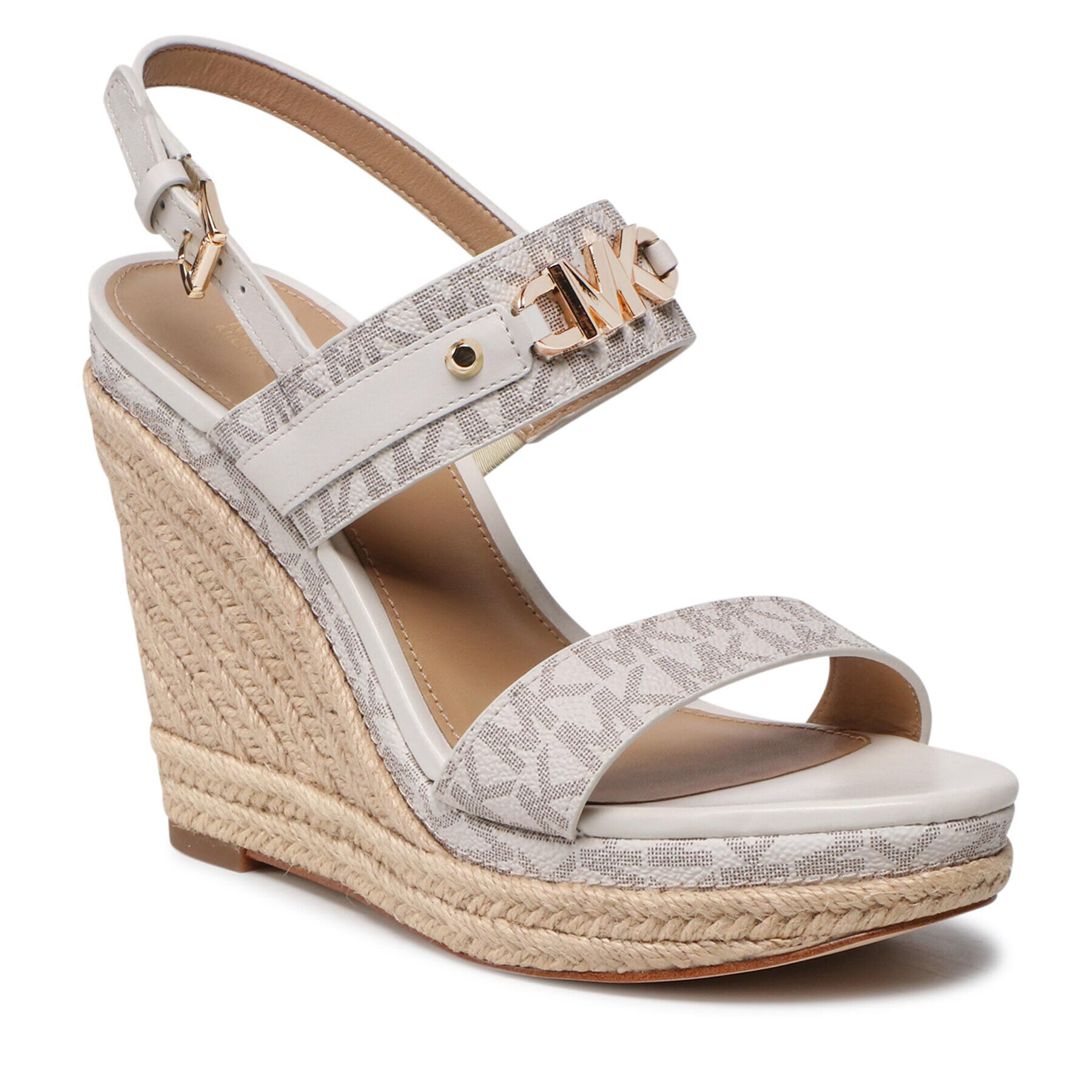 MICHAEL Michael Kors Espadrilky Farrah Wedge 40R2FHHS2B Béžová - Pepit.cz