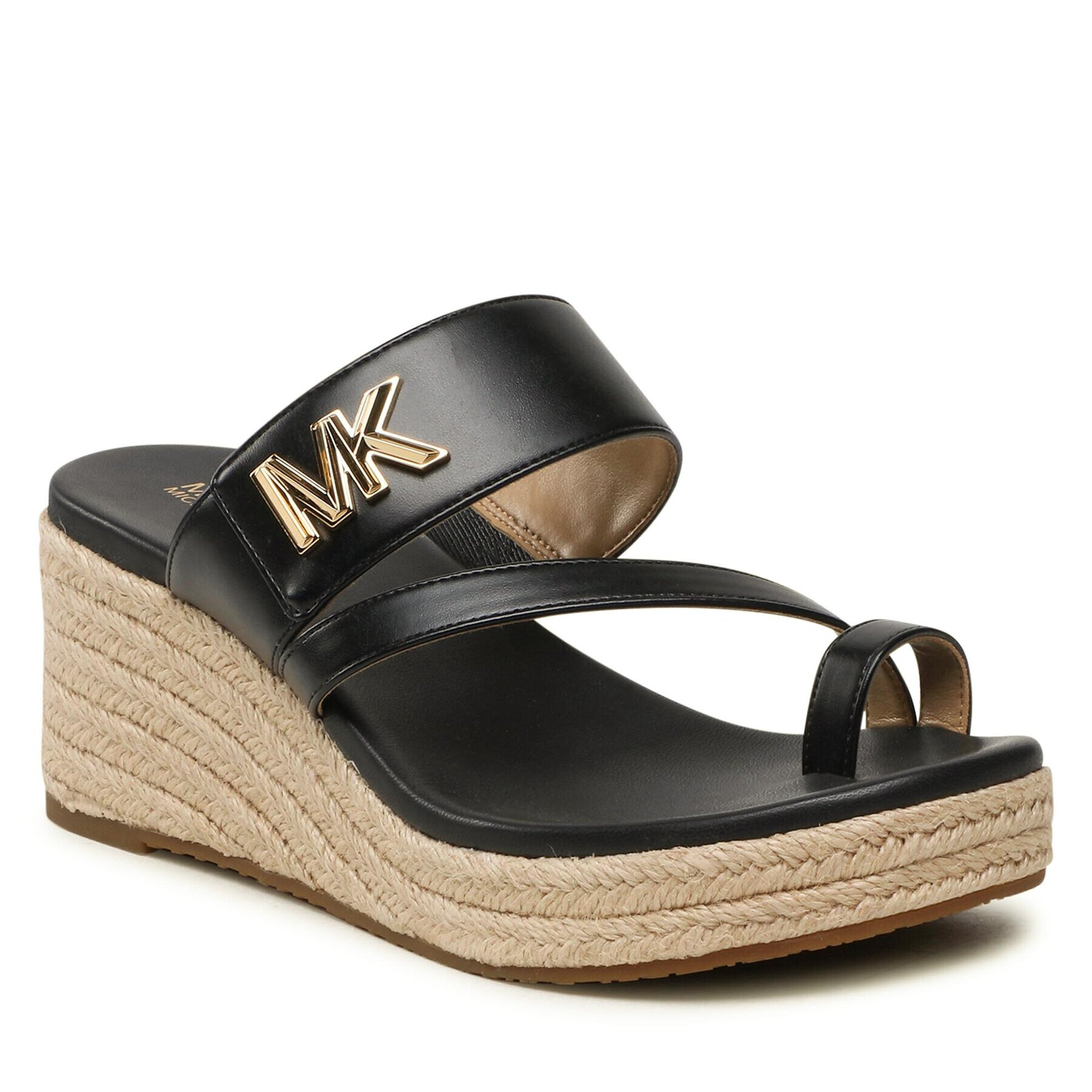 MICHAEL Michael Kors Espadrilky Jilly Mid Wedge 40S3JLMSAL Černá - Pepit.cz