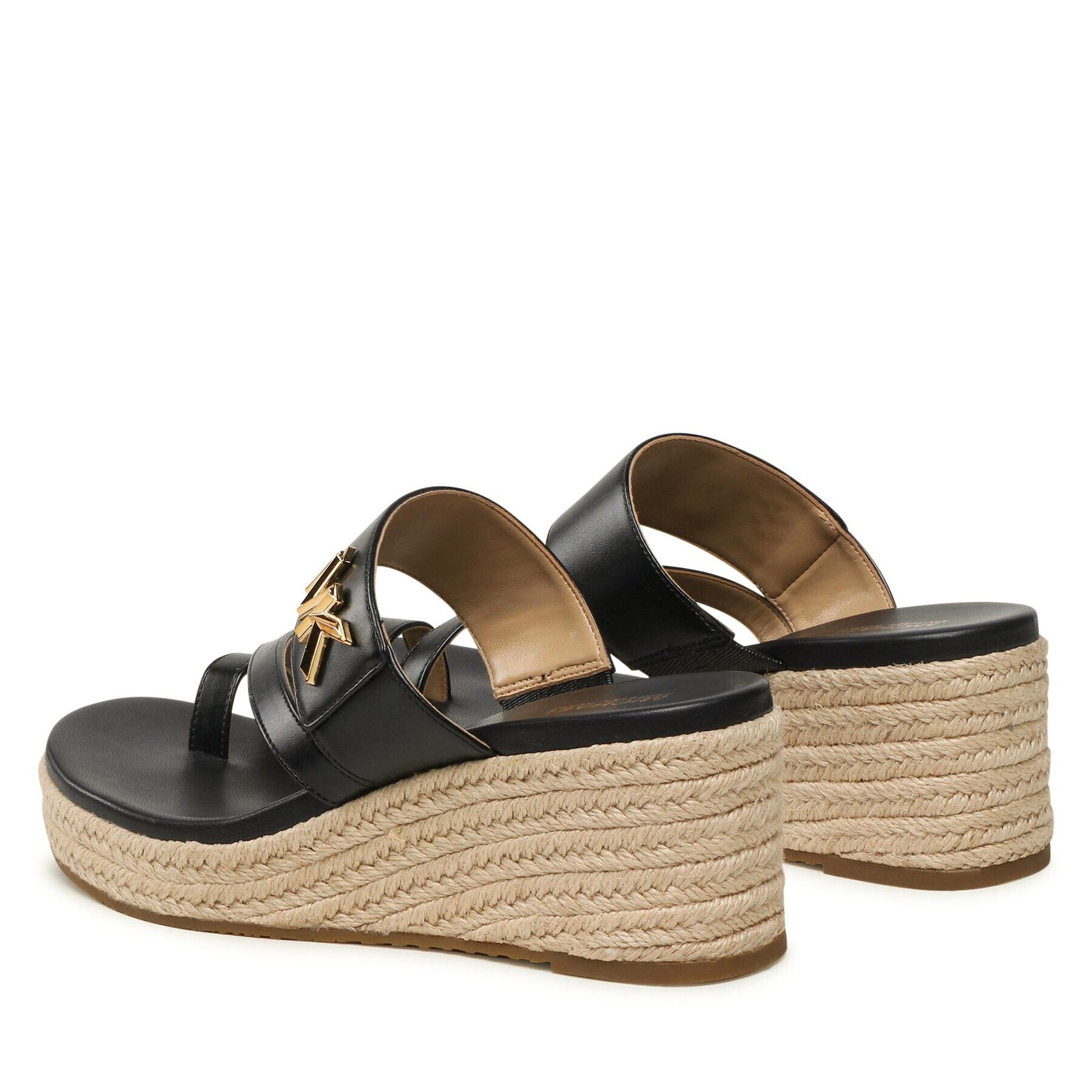 MICHAEL Michael Kors Espadrilky Jilly Mid Wedge 40S3JLMSAL Černá - Pepit.cz