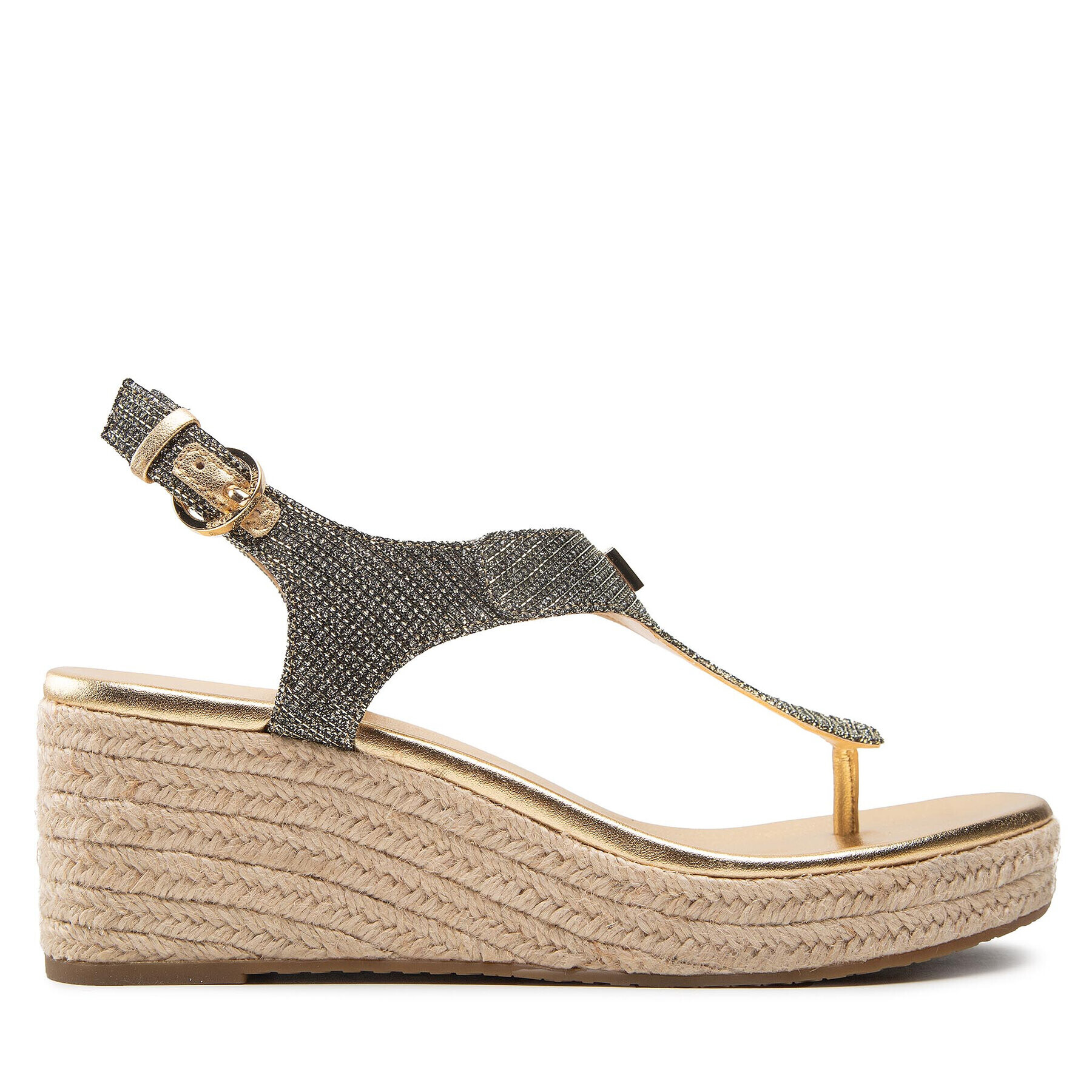 MICHAEL Michael Kors Espadrilky Laney Thong 40S1LAMS1D Černá - Pepit.cz