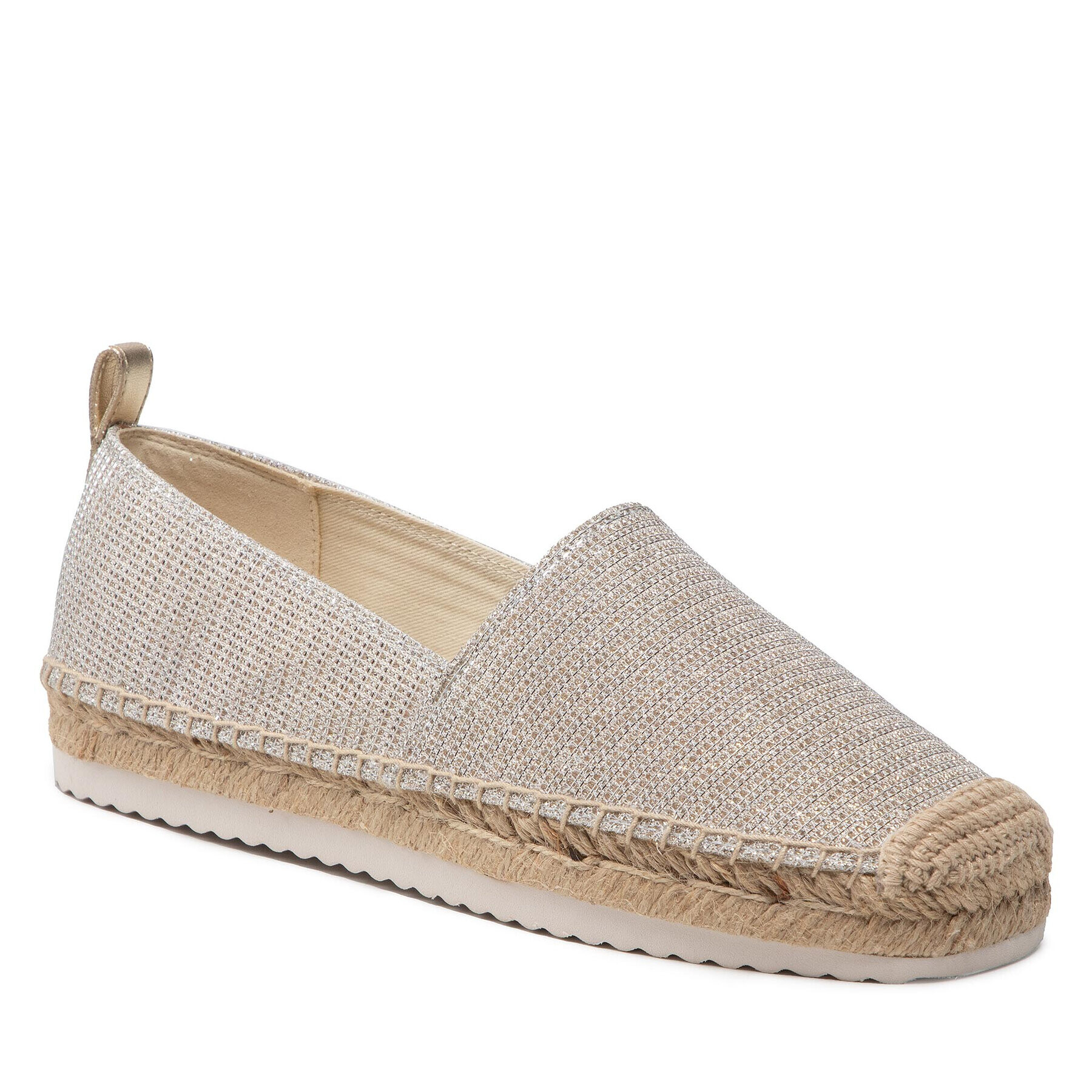 MICHAEL Michael Kors Espadrilky Lenny Espadrille 40S1LNFP8D Stříbrná - Pepit.cz