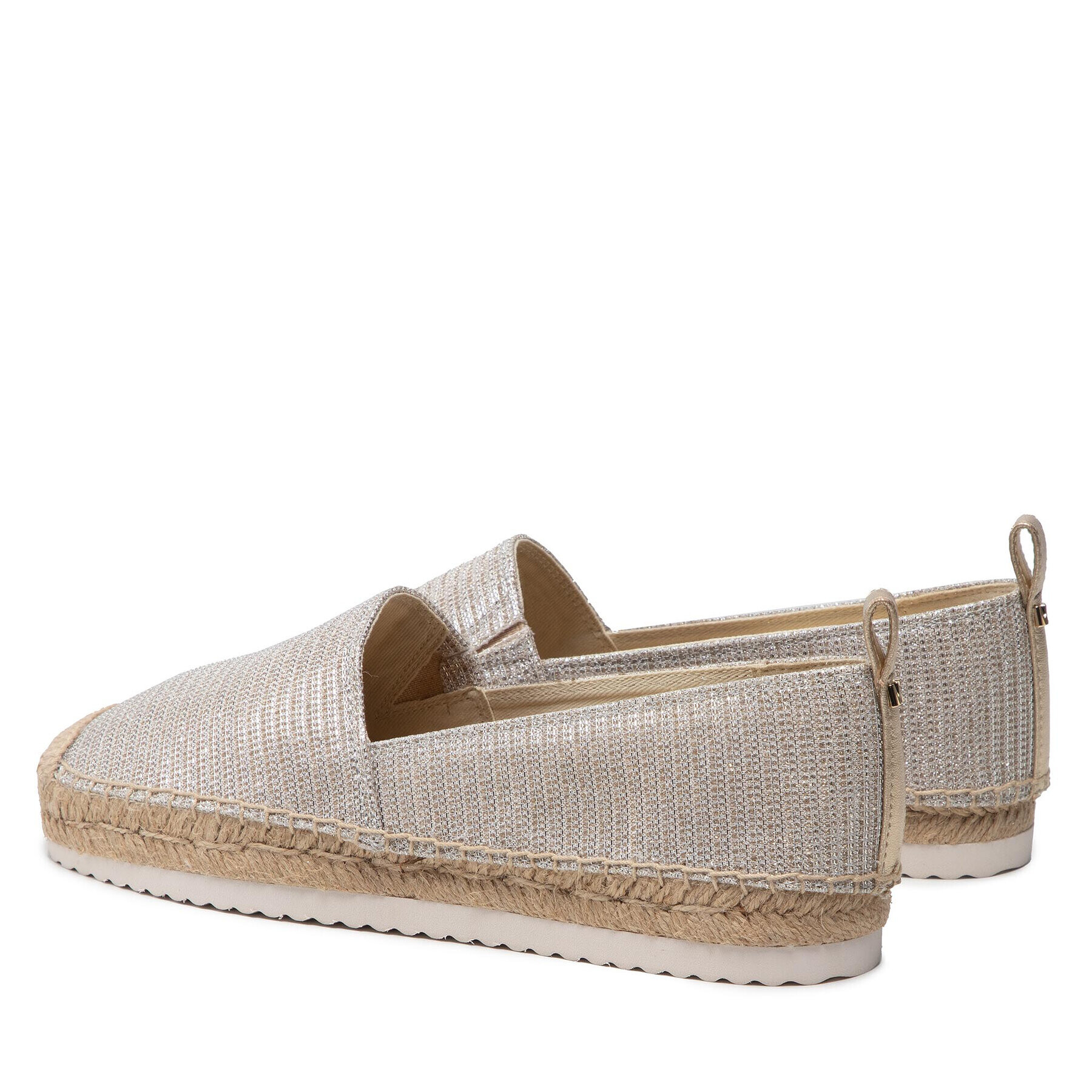 MICHAEL Michael Kors Espadrilky Lenny Espadrille 40S1LNFP8D Stříbrná - Pepit.cz