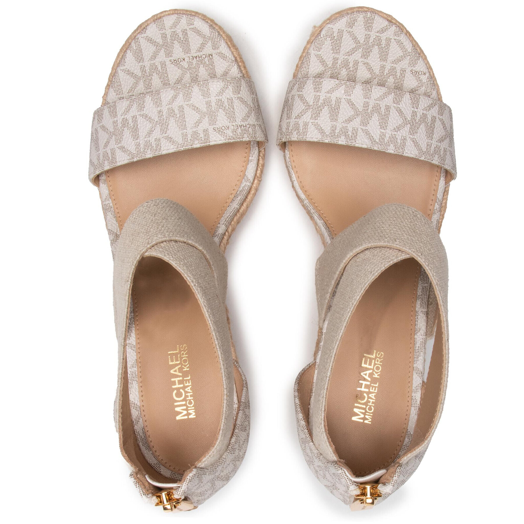 MICHAEL Michael Kors Espadrilky Prue Wedge 40S0PRMS2B Béžová - Pepit.cz