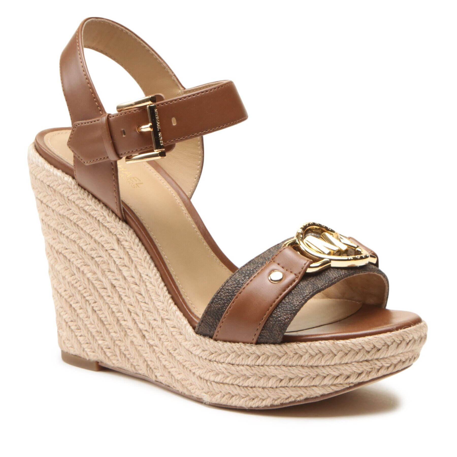 MICHAEL Michael Kors Espadrilky Rory Wedge 40R3ROHS2L Hnědá - Pepit.cz