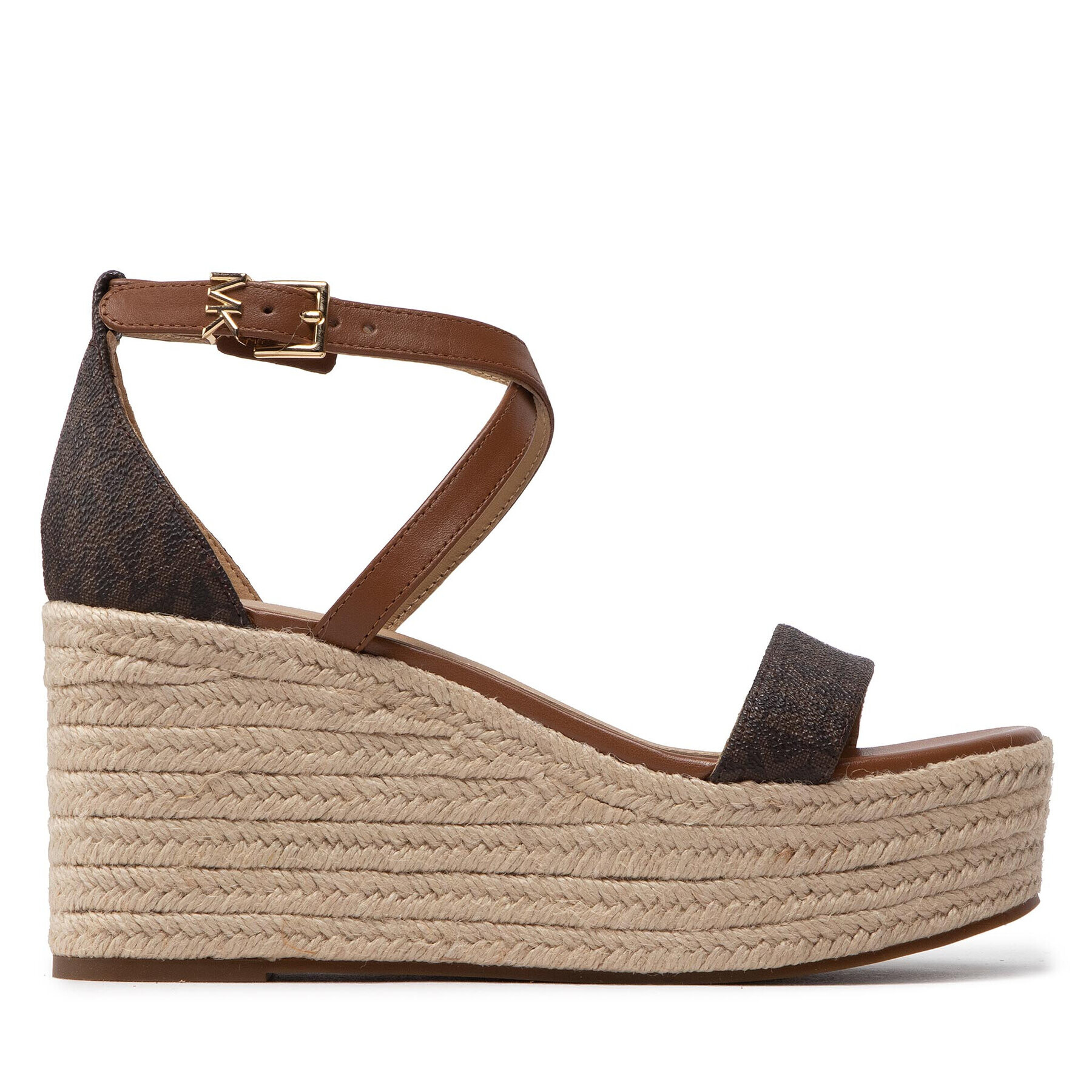 MICHAEL Michael Kors Espadrilky Serena Wedge Espadrille 40S2SEMS1B Hnědá - Pepit.cz