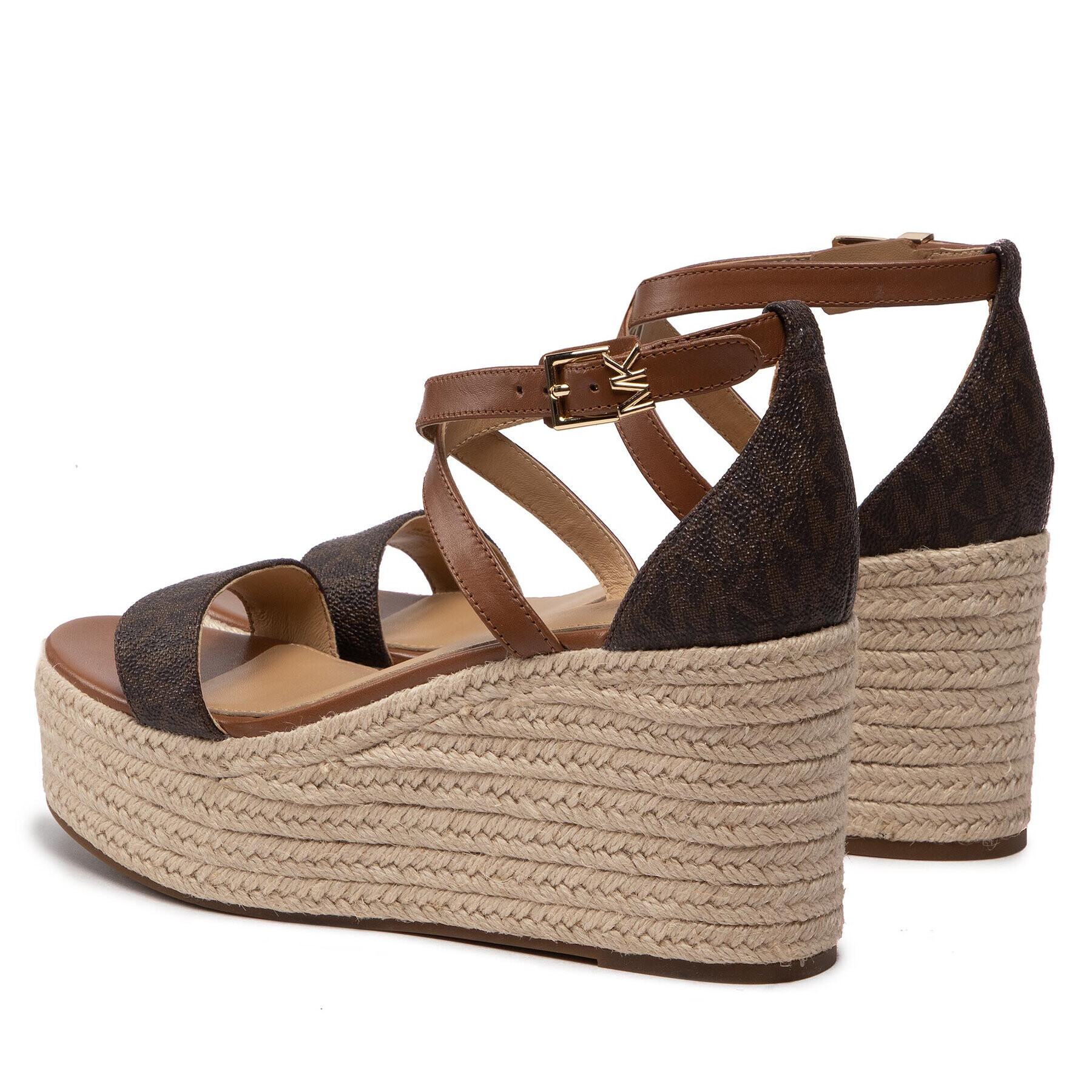 MICHAEL Michael Kors Espadrilky Serena Wedge Espadrille 40S2SEMS1B Hnědá - Pepit.cz