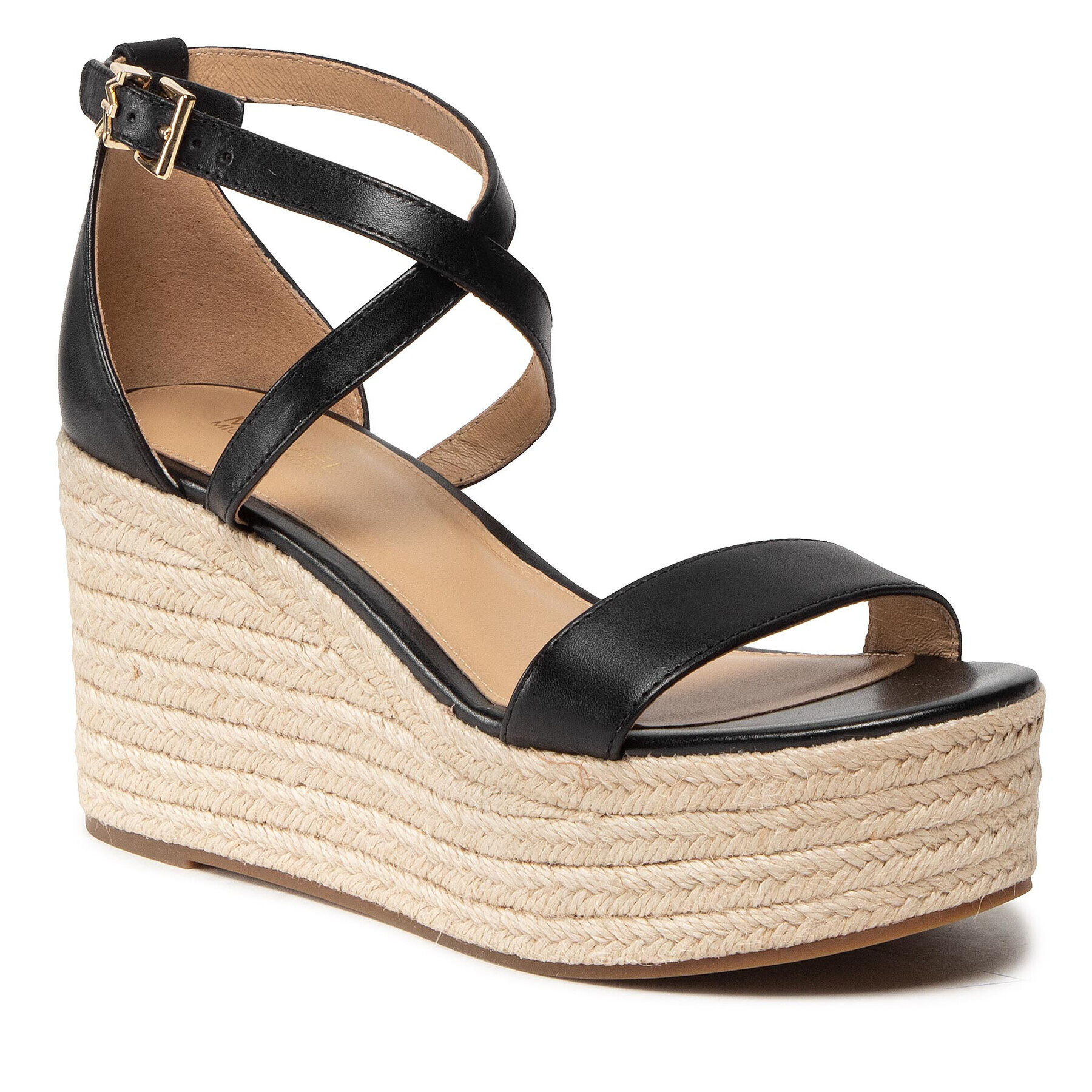 MICHAEL Michael Kors Espadrilky Serena Wedge Espadrille 40S2SEMS1L Černá - Pepit.cz