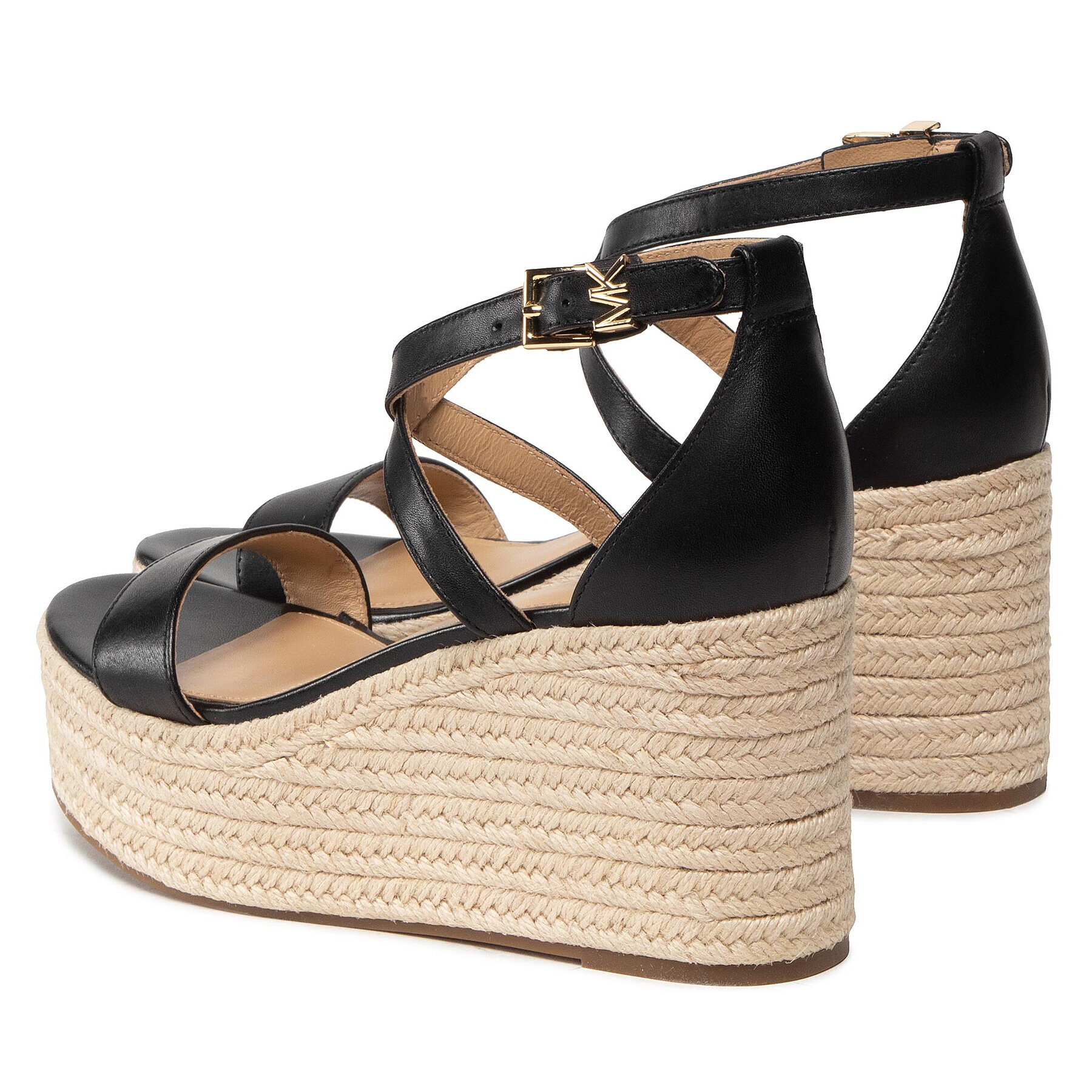 MICHAEL Michael Kors Espadrilky Serena Wedge Espadrille 40S2SEMS1L Černá - Pepit.cz