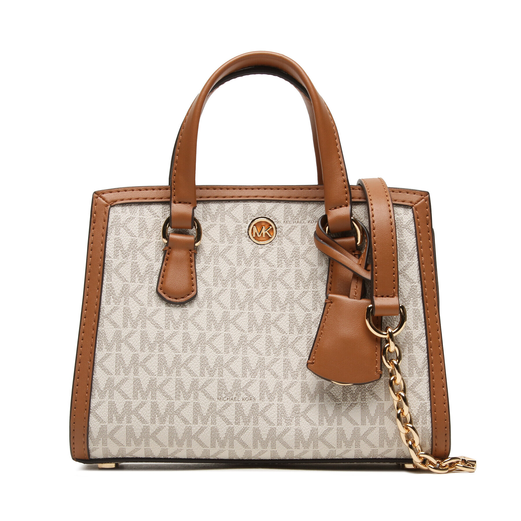 MICHAEL Michael Kors Kabelka Chantal 32R3G7CC0B Écru - Pepit.cz