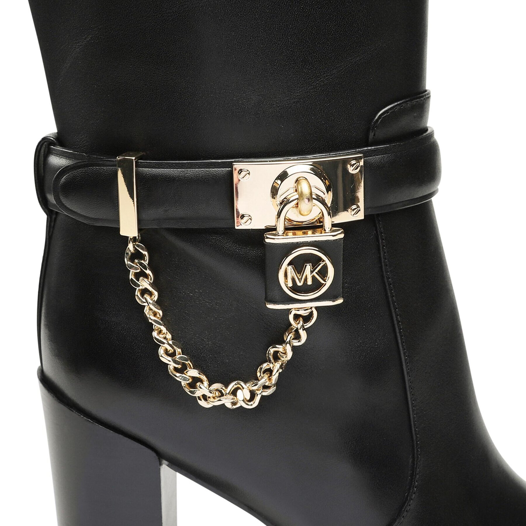 MICHAEL Michael Kors Kozačky Hamilton Heeled Boot 40F3HAHB5L Černá - Pepit.cz