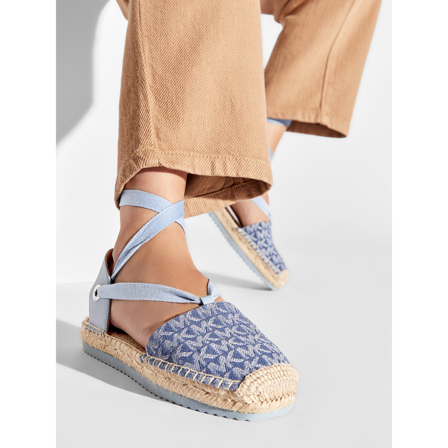 MICHAEL Michael Kors MICHAEL KORS KIDS Espadrilky Yara Espadrille 40S2YAFP2Y Modrá - Pepit.cz