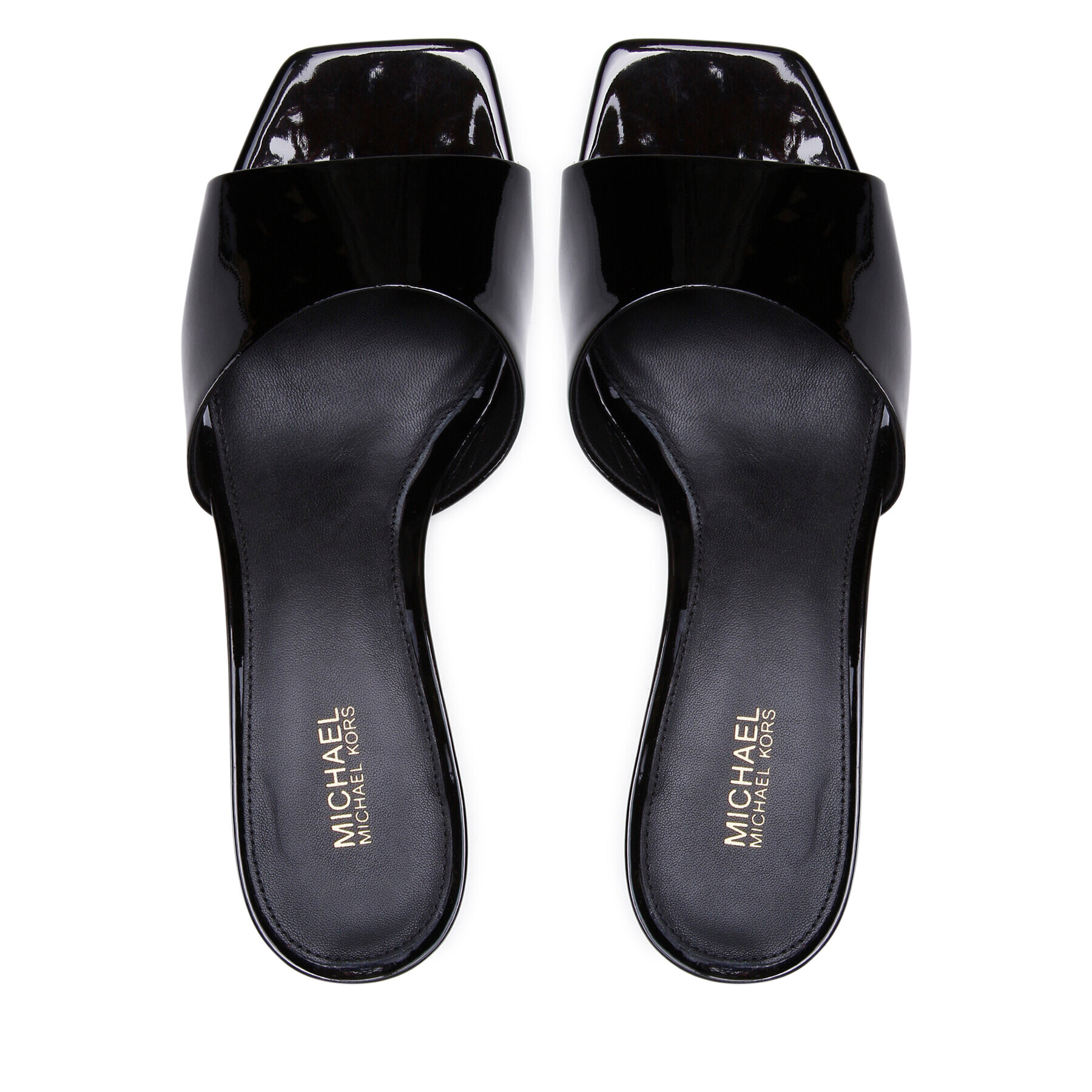 MICHAEL Michael Kors Nazouváky Amal Kitten Sandal 40F2AMMA2A Černá - Pepit.cz