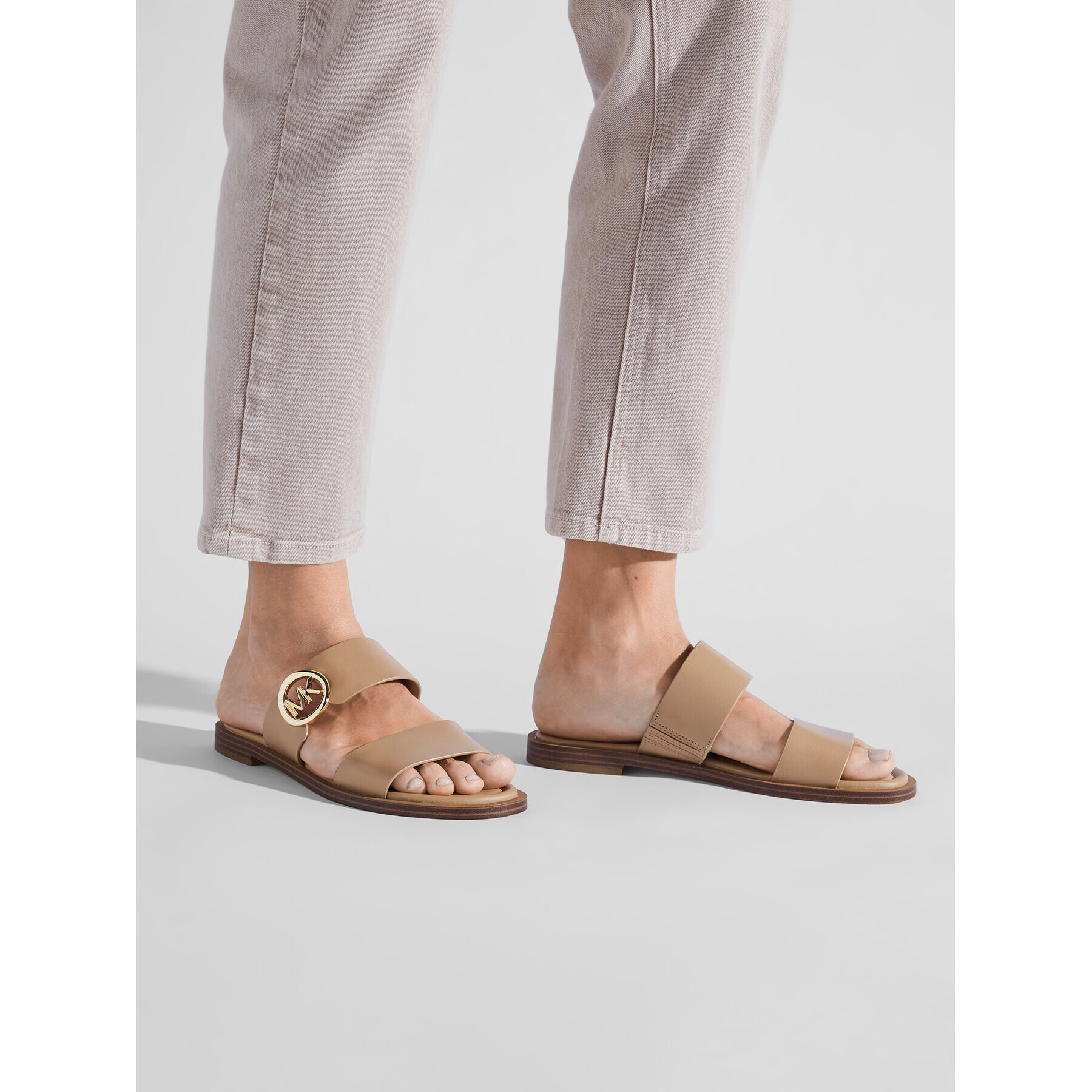 MICHAEL Michael Kors Nazouváky Summer Sandal 40S2SUFA1L Béžová - Pepit.cz