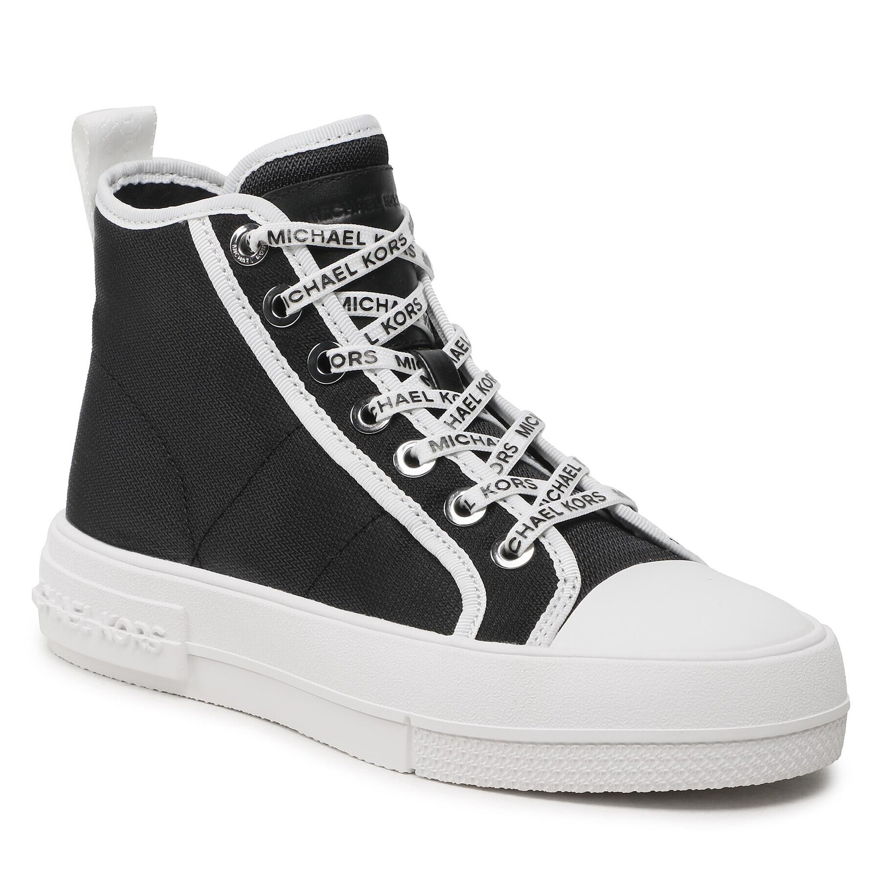 MICHAEL Michael Kors Plátěnky Evy High Top 43S3EYFE6D Černá - Pepit.cz