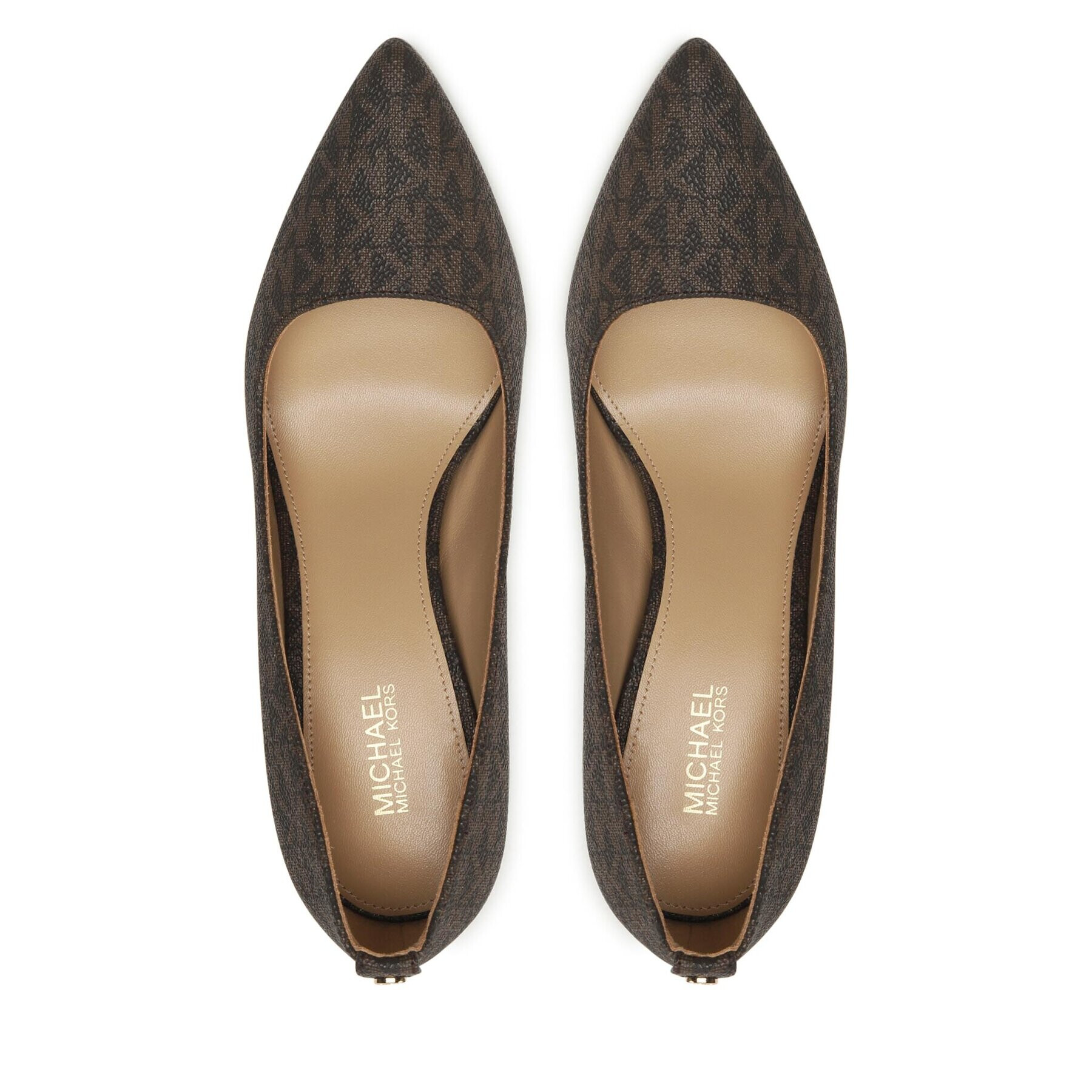 MICHAEL Michael Kors Polobotky Milly Flax Pump 40S3MYMP1B Hnědá - Pepit.cz