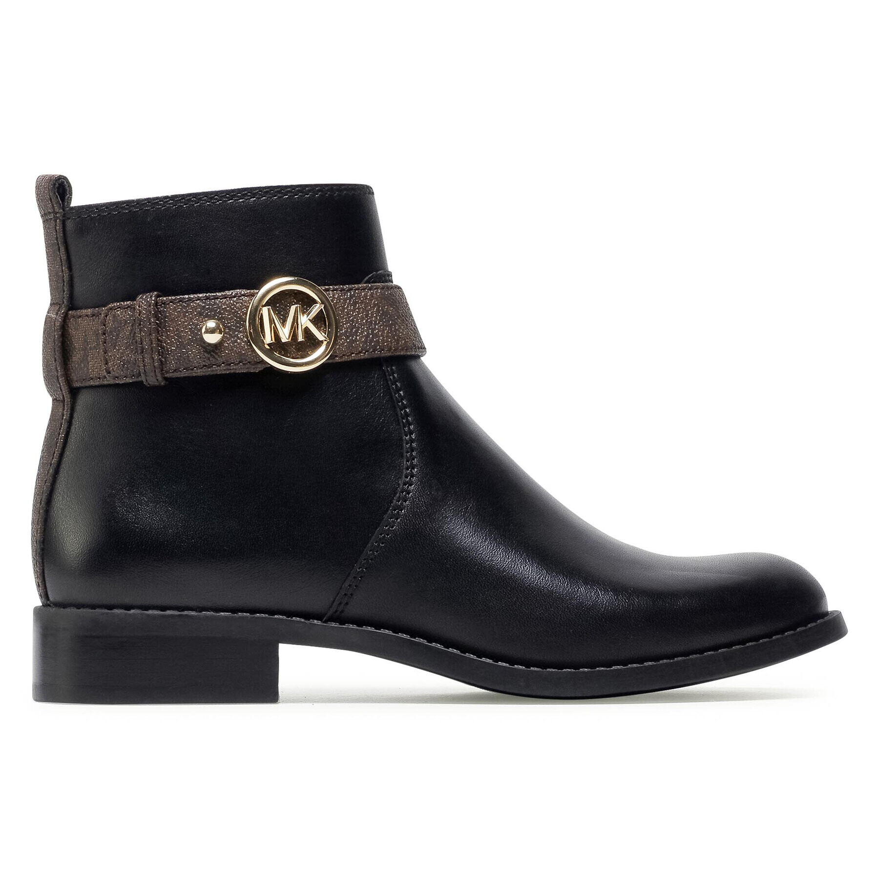 MICHAEL Michael Kors Polokozačky Abigail Flat Bootie 40F0ABFE6L Černá - Pepit.cz