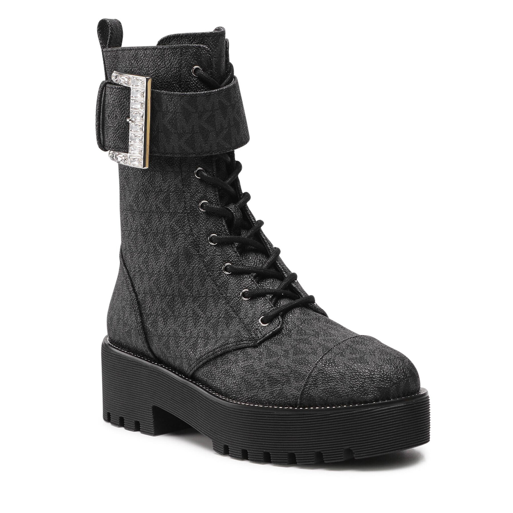 MICHAEL Michael Kors Polokozačky Bryce Cuff Bootie 40R2BYFE7B Černá - Pepit.cz