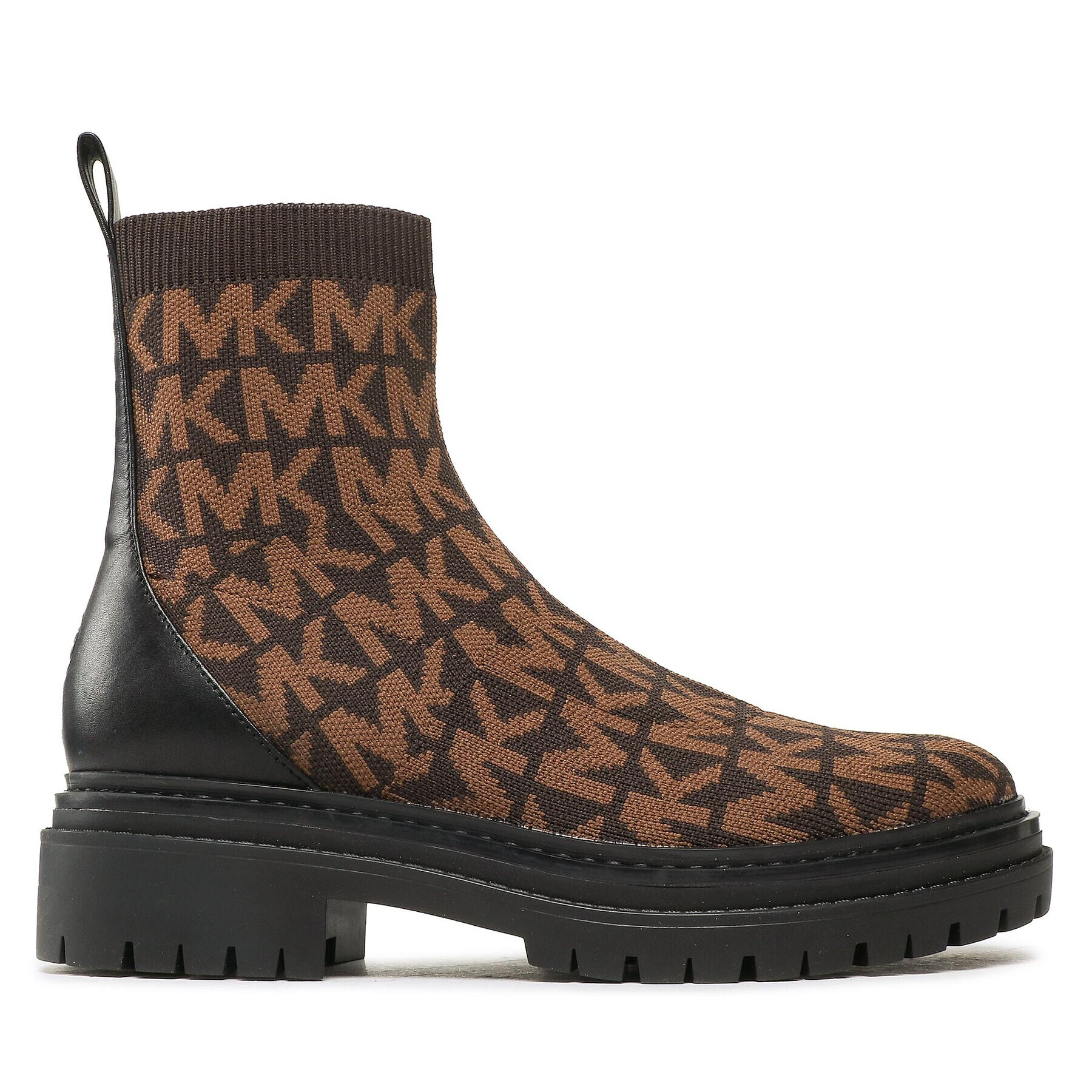 MICHAEL Michael Kors Polokozačky Comet Lug Bootie 40F2CMFE5Y Hnědá - Pepit.cz