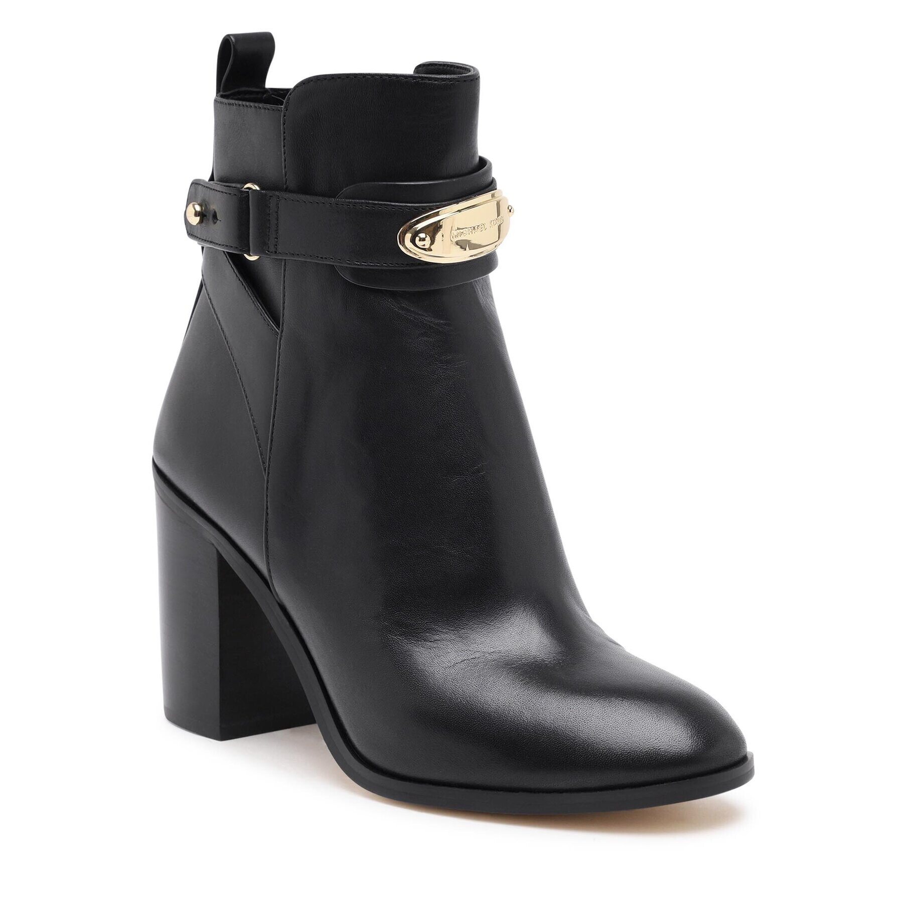 MICHAEL Michael Kors Polokozačky Darcy Heeled Bootie 40F3DCHE5L Černá - Pepit.cz