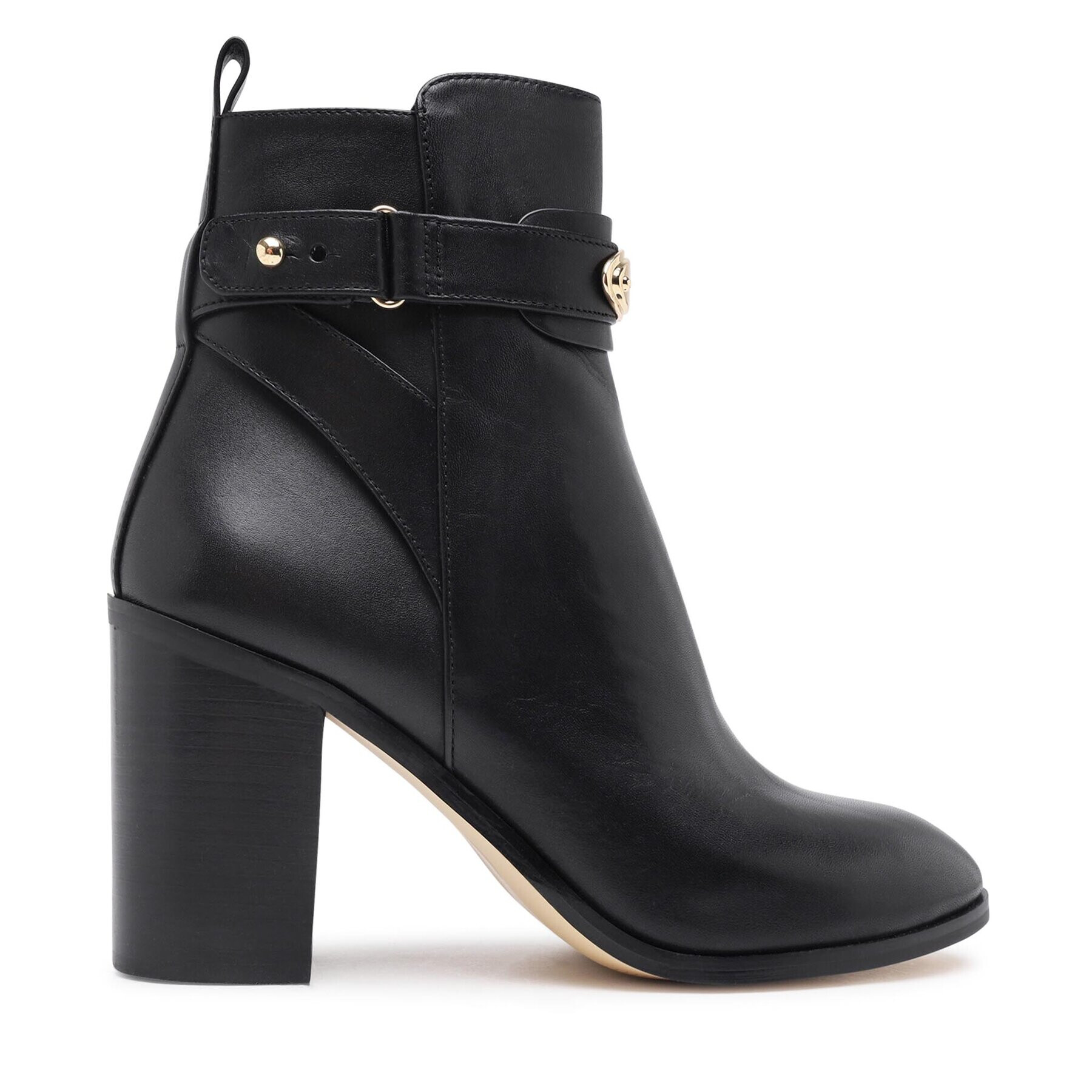 MICHAEL Michael Kors Polokozačky Darcy Heeled Bootie 40F3DCHE5L Černá - Pepit.cz