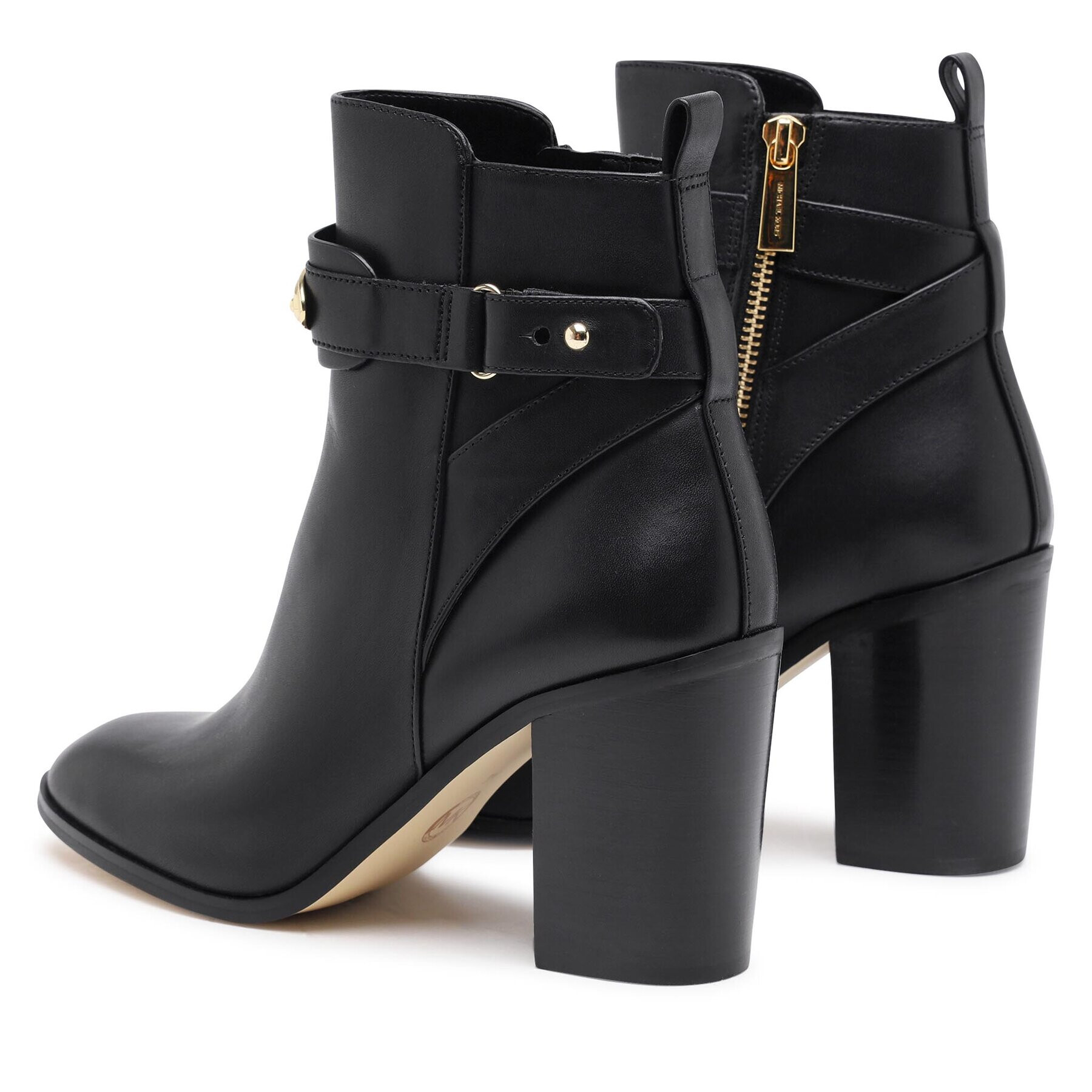 MICHAEL Michael Kors Polokozačky Darcy Heeled Bootie 40F3DCHE5L Černá - Pepit.cz