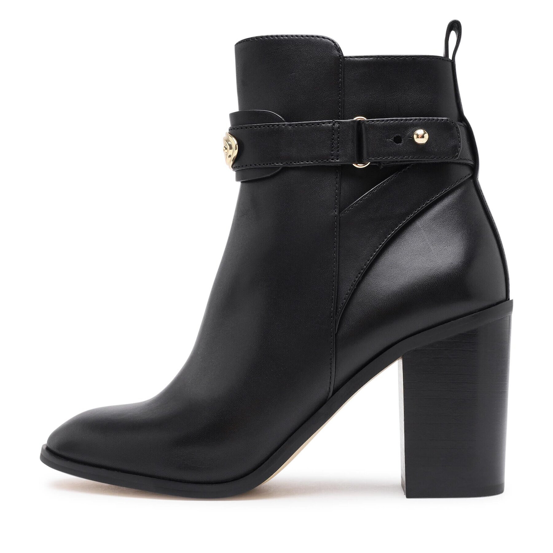 MICHAEL Michael Kors Polokozačky Darcy Heeled Bootie 40F3DCHE5L Černá - Pepit.cz