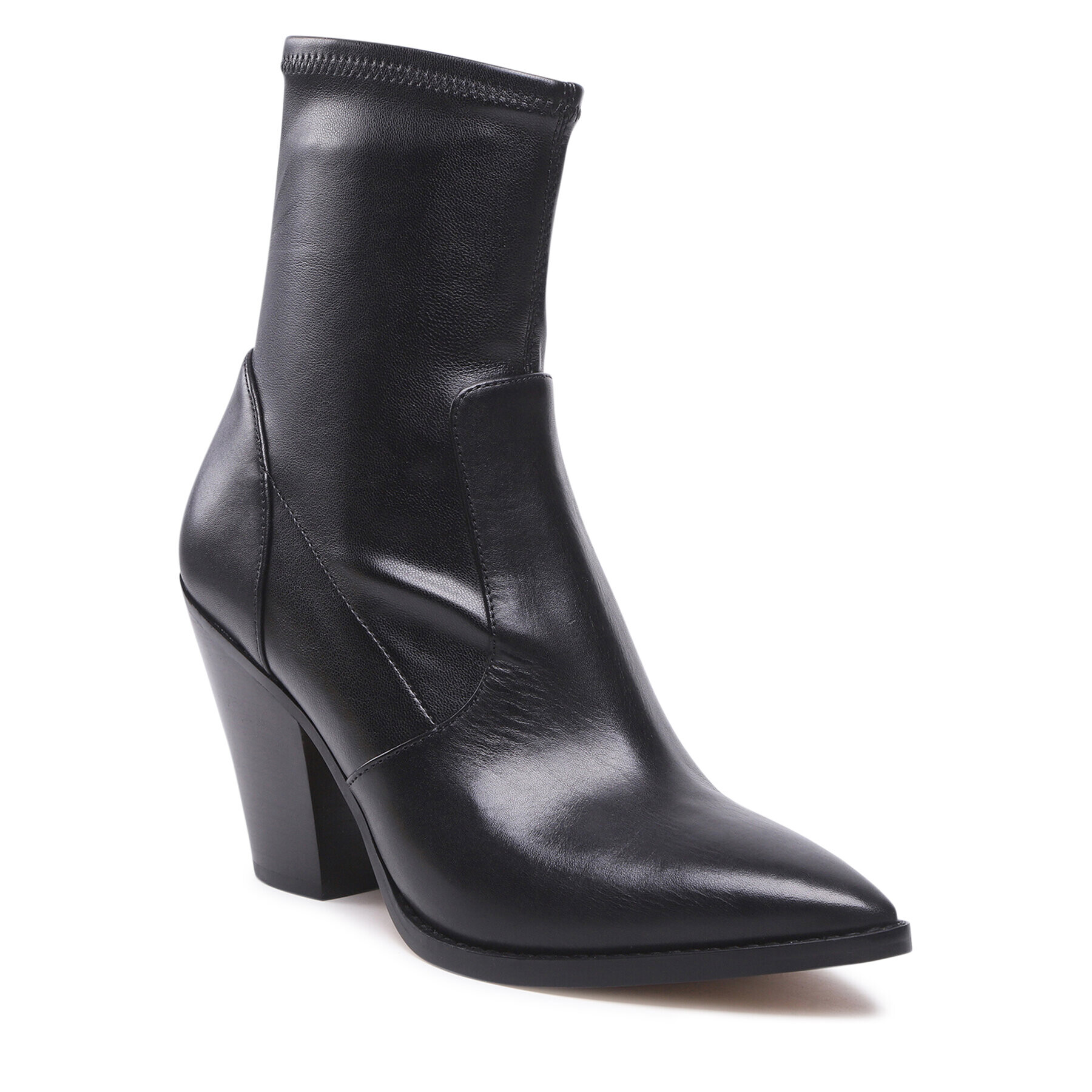 MICHAEL Michael Kors Polokozačky Dover Heeled Bootie 40F2DOHE8L Černá - Pepit.cz