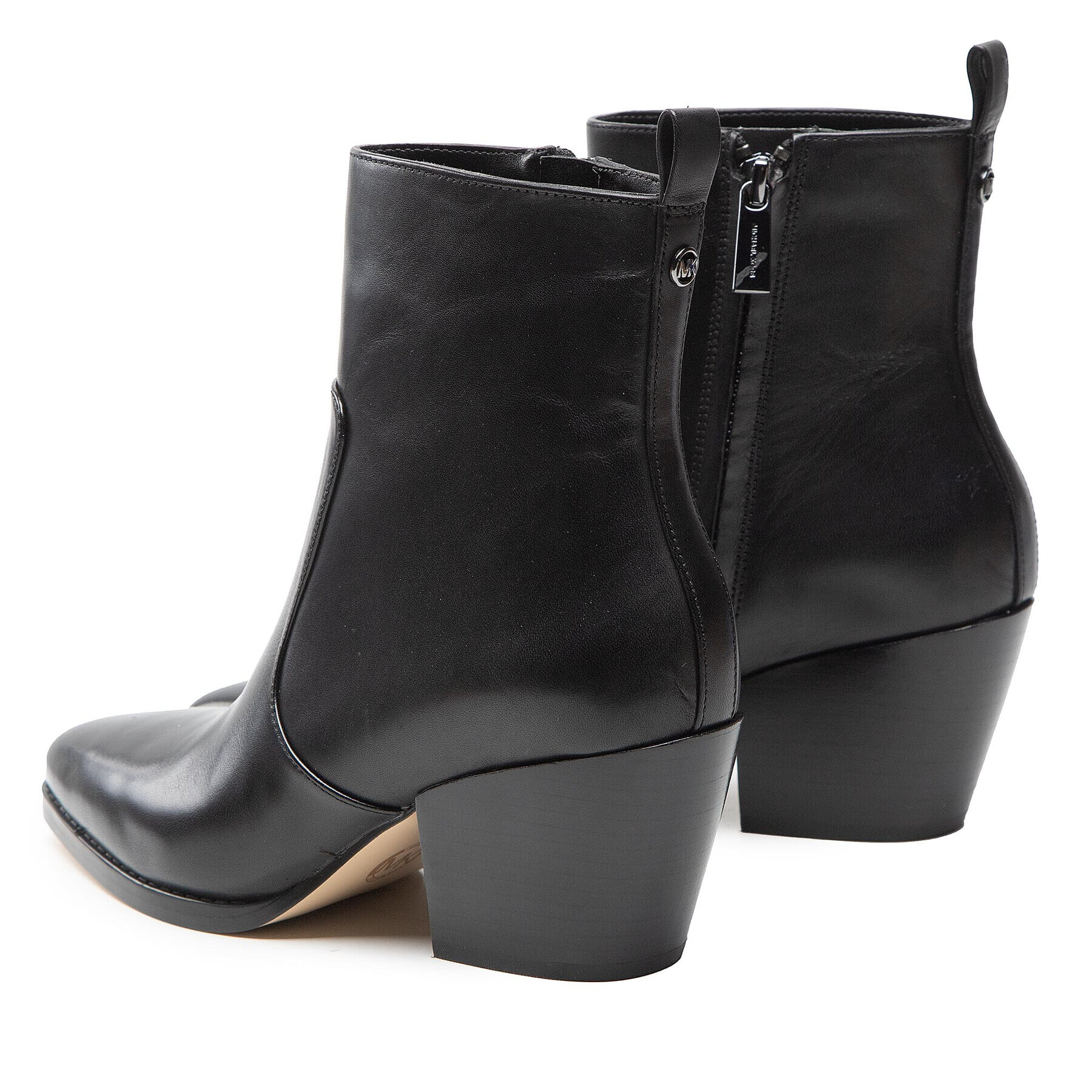 MICHAEL Michael Kors Polokozačky Harlow Bootie 40T2HLME5L Černá - Pepit.cz