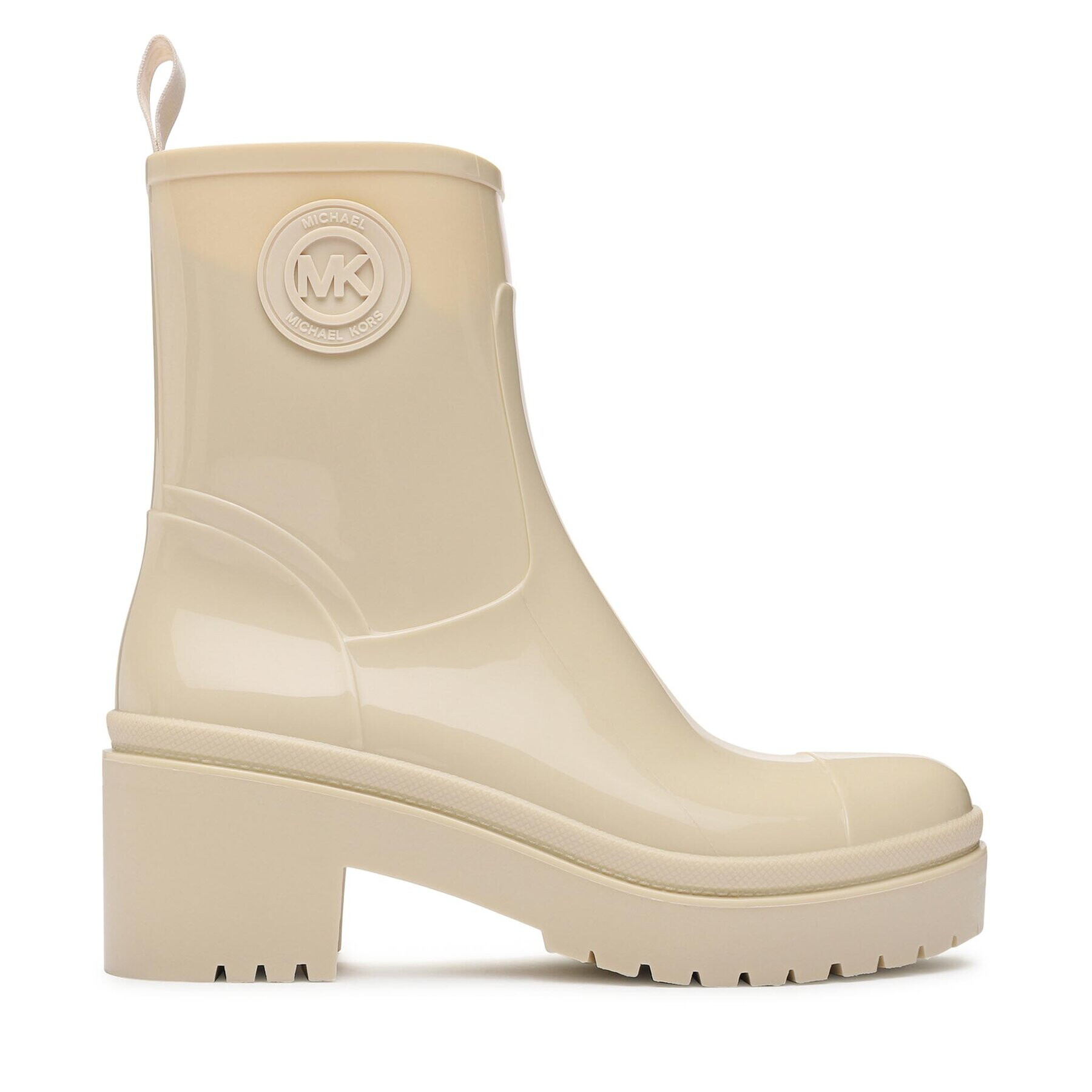 MICHAEL Michael Kors Polokozačky Karis Rainboot 40F3KSMB5Q Écru - Pepit.cz