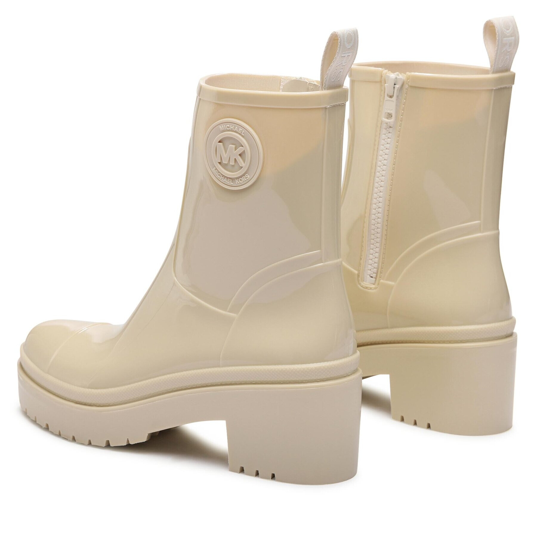 MICHAEL Michael Kors Polokozačky Karis Rainboot 40F3KSMB5Q Écru - Pepit.cz