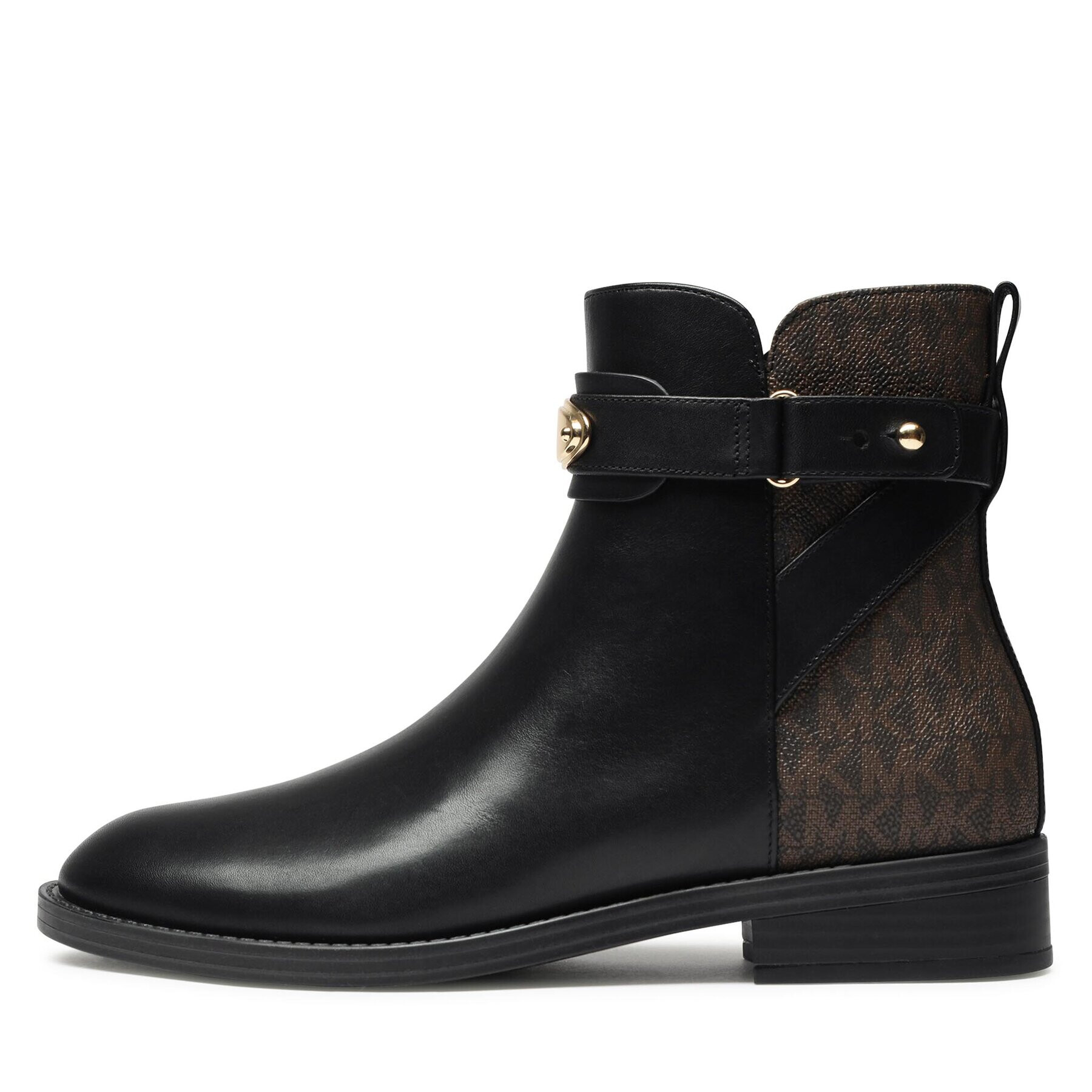 MICHAEL Michael Kors Polokozačky Kinlee Bootie 40F3DCFE6L Černá - Pepit.cz