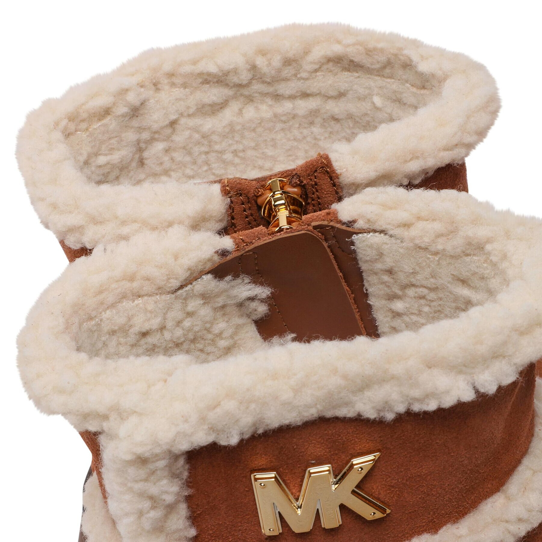 MICHAEL Michael Kors Polokozačky Marly Bootie 40F2MRFE6S Hnědá - Pepit.cz